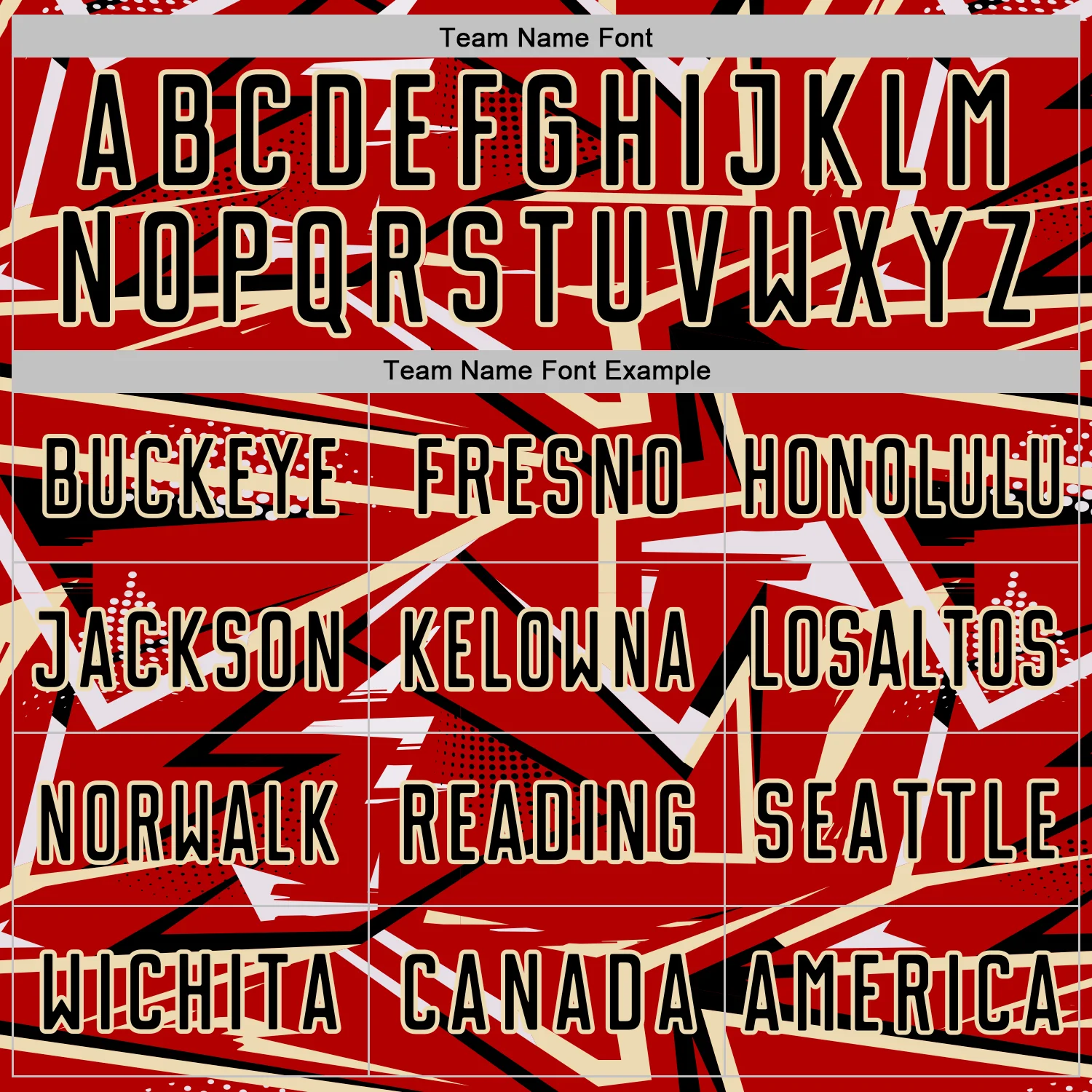 Custom Red Black Cream-White Abstract Geometric Stripes Sports Sublimation Soccer Uniform Jersey - Image 5