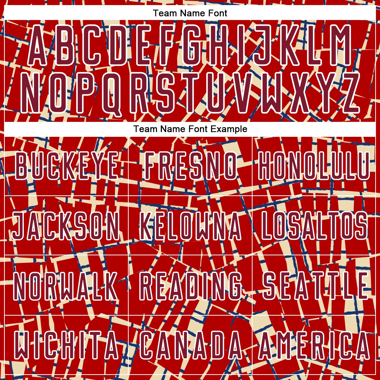 Custom Red Crimson Cream White-Blue Abstract Line Sports Sublimation Soccer Uniform Jersey - Image 5