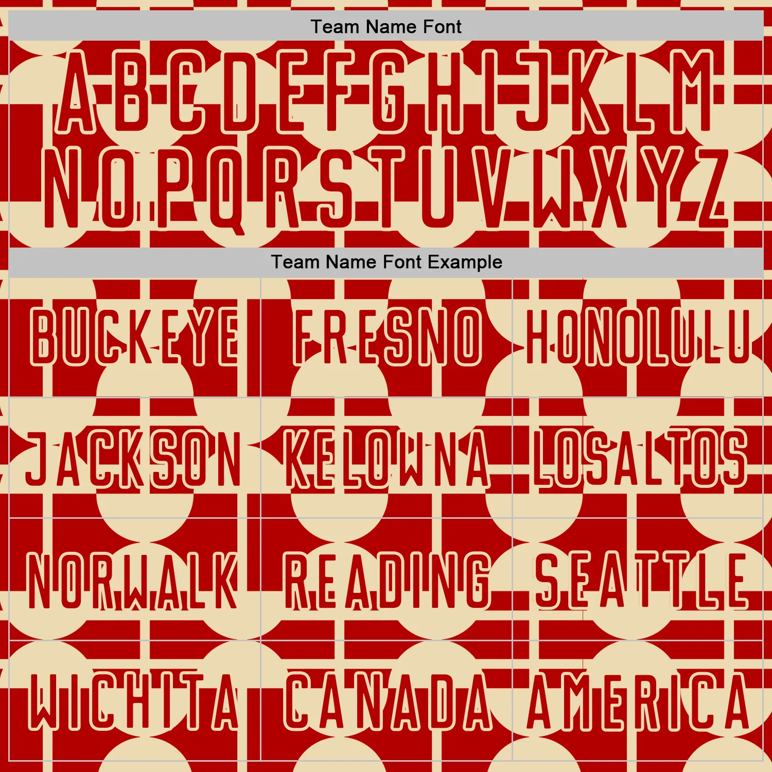 Custom Red Cream Geometric Shapes Sports Sublimation Soccer Uniform Jersey - Image 5
