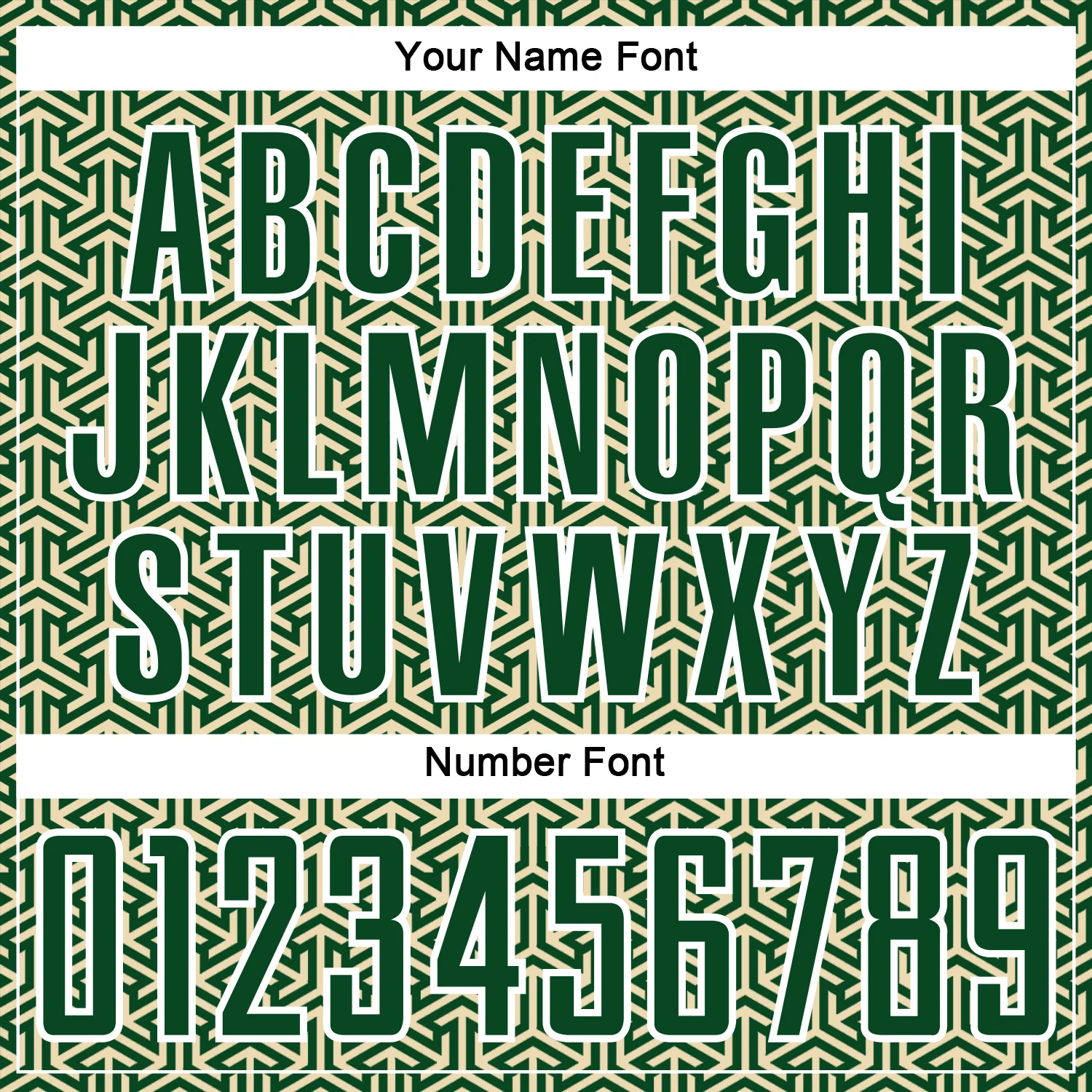 Custom Green Cream-White Geometric Arrow Sublimation Soccer Uniform Jersey - Image 6