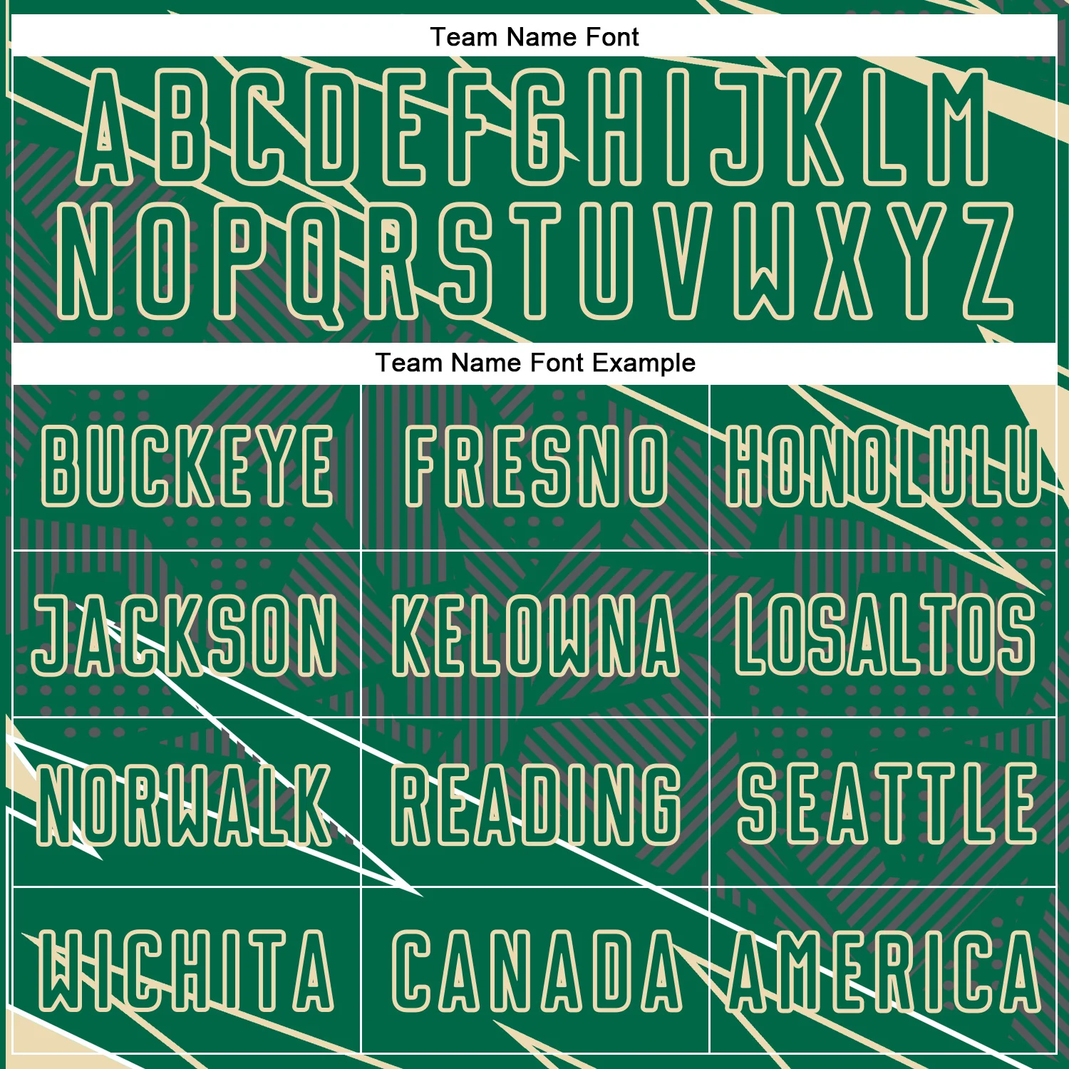 Custom Kelly Green Cream Lines Sports Sublimation Soccer Uniform Jersey - Image 5