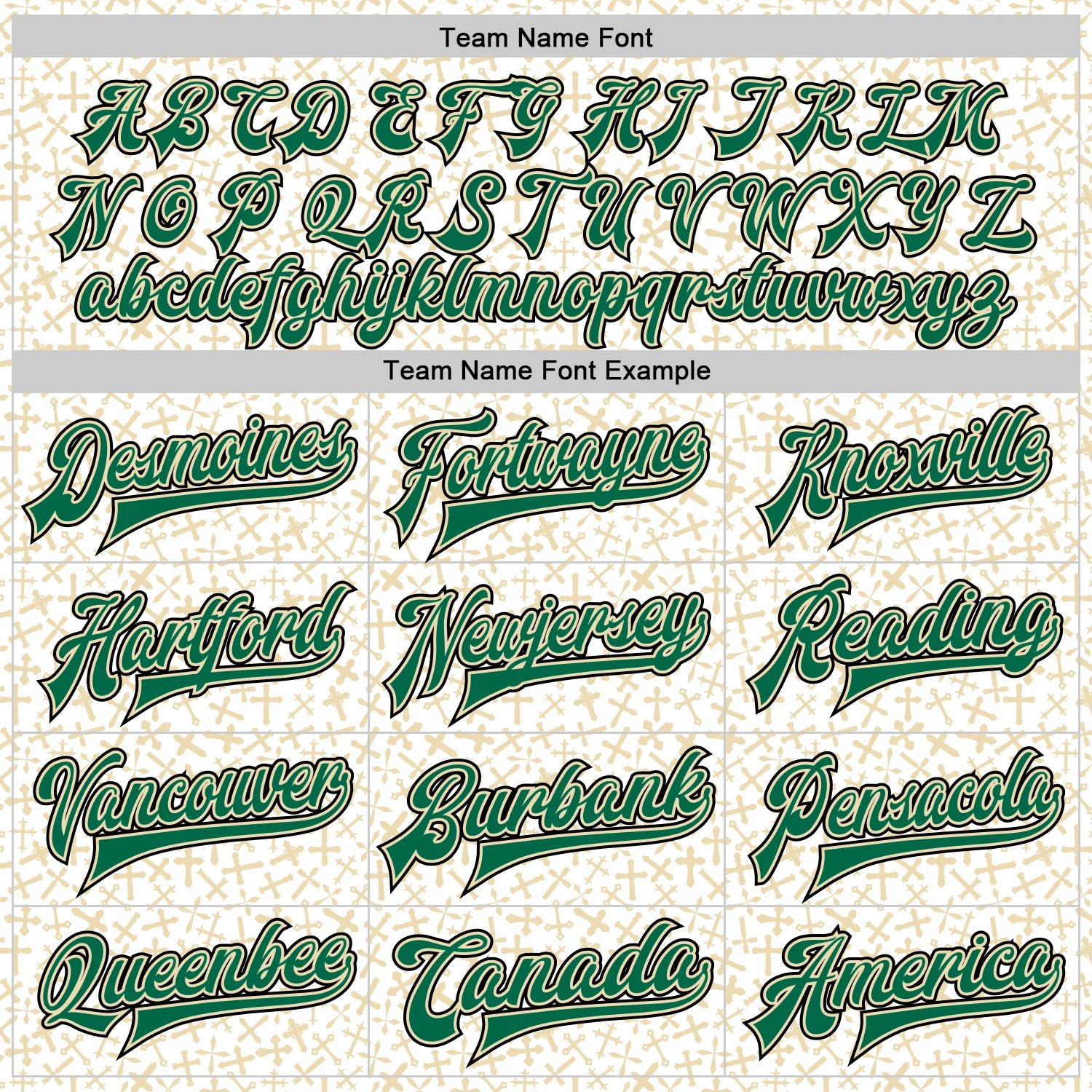 Custom White Kelly Green Cream-Black Crosses Bomber Full-Snap Varsity Letterman Jacket - Image 5