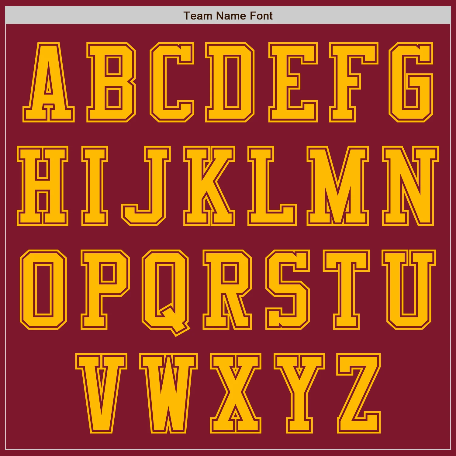 Custom Crimson Gold Authentic Baseball Jersey - Image 3