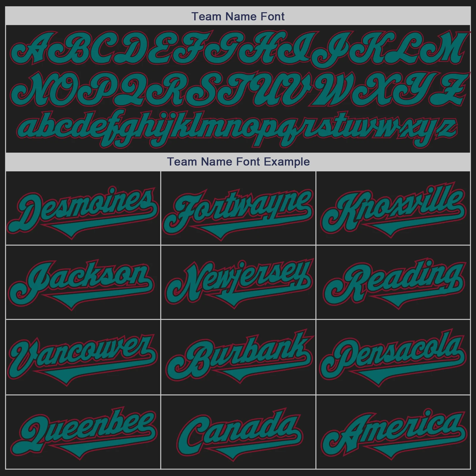Custom Black Teal-Crimson Authentic Two Tone Baseball Jersey - Image 4