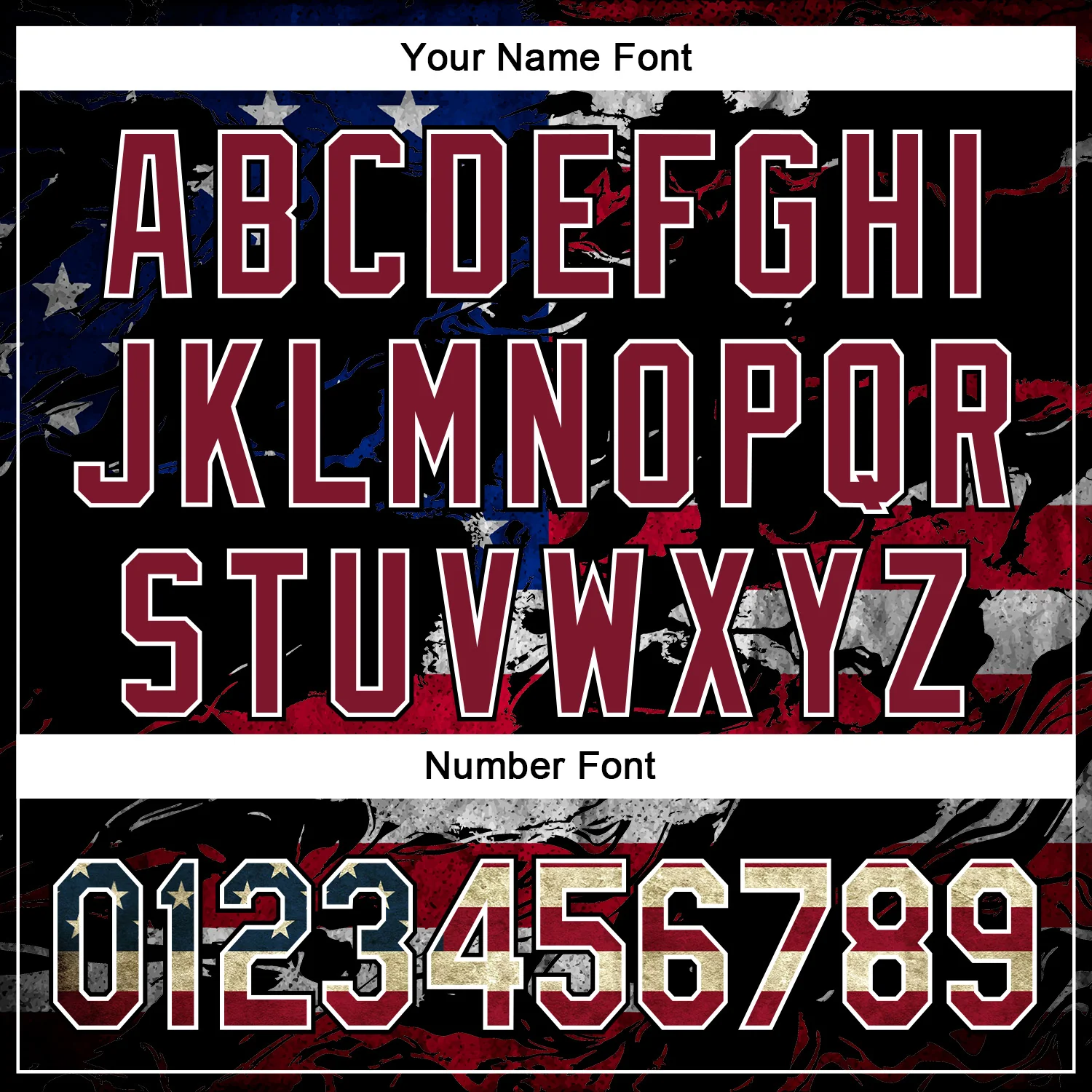 Custom Stitched Black Vintage USA Flag Crimson-White 3D American Flag Retro Distressed Eagle Grunge Sports Pullover Sweatshirt Hoodie - Image 4