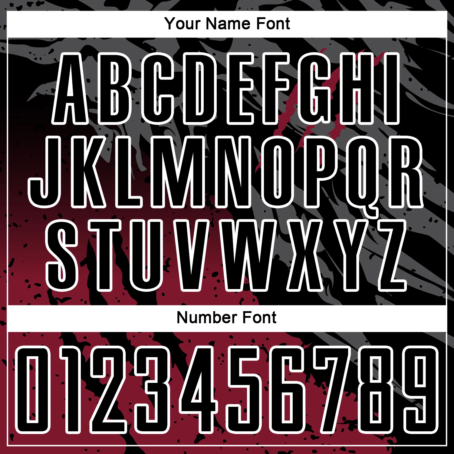 Custom Black Crimson-White Gradient Scratch Splash Sublimation Soccer Uniform Jersey - Image 6