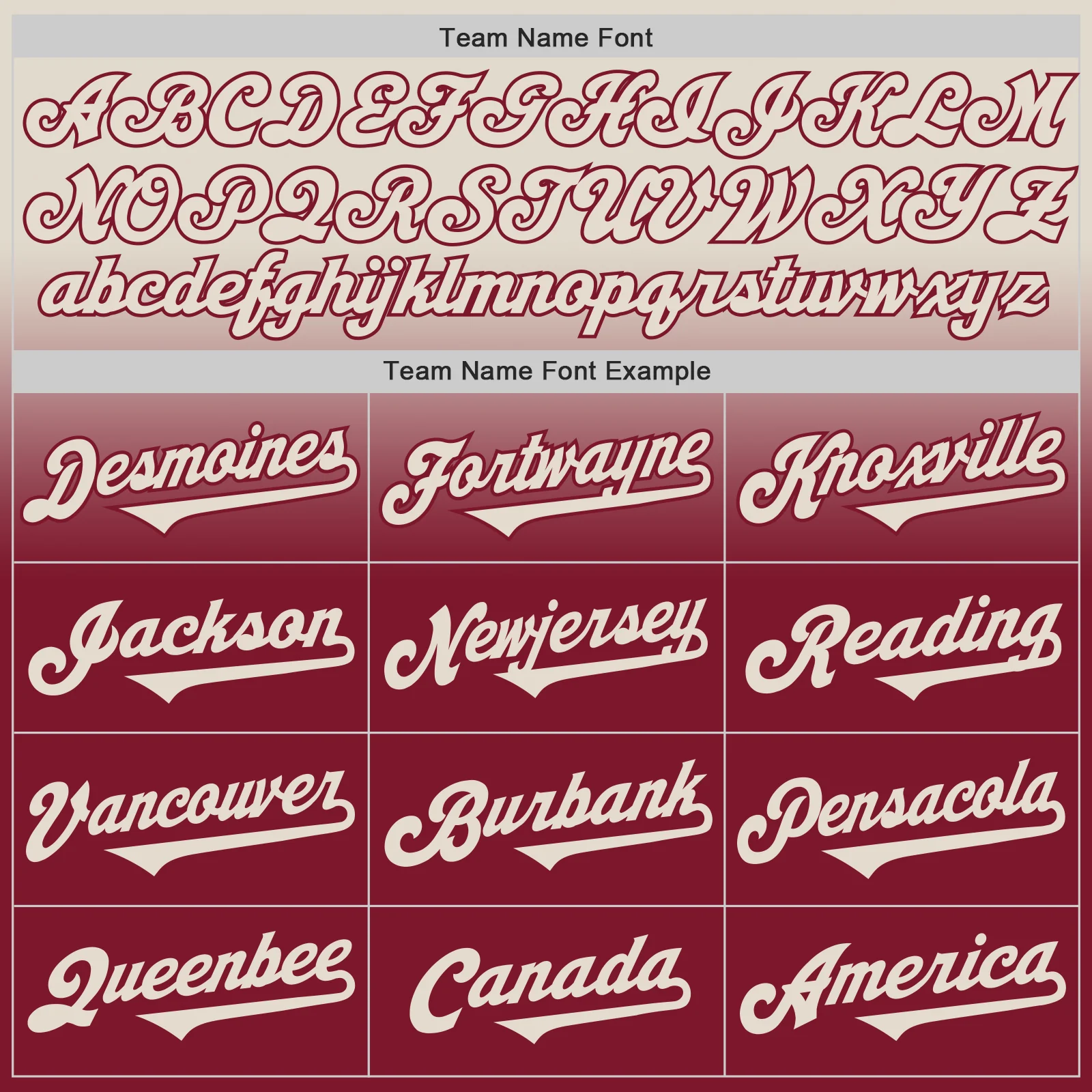 Custom Cream Crimson Authentic Fade Fashion Baseball Jersey - Image 4