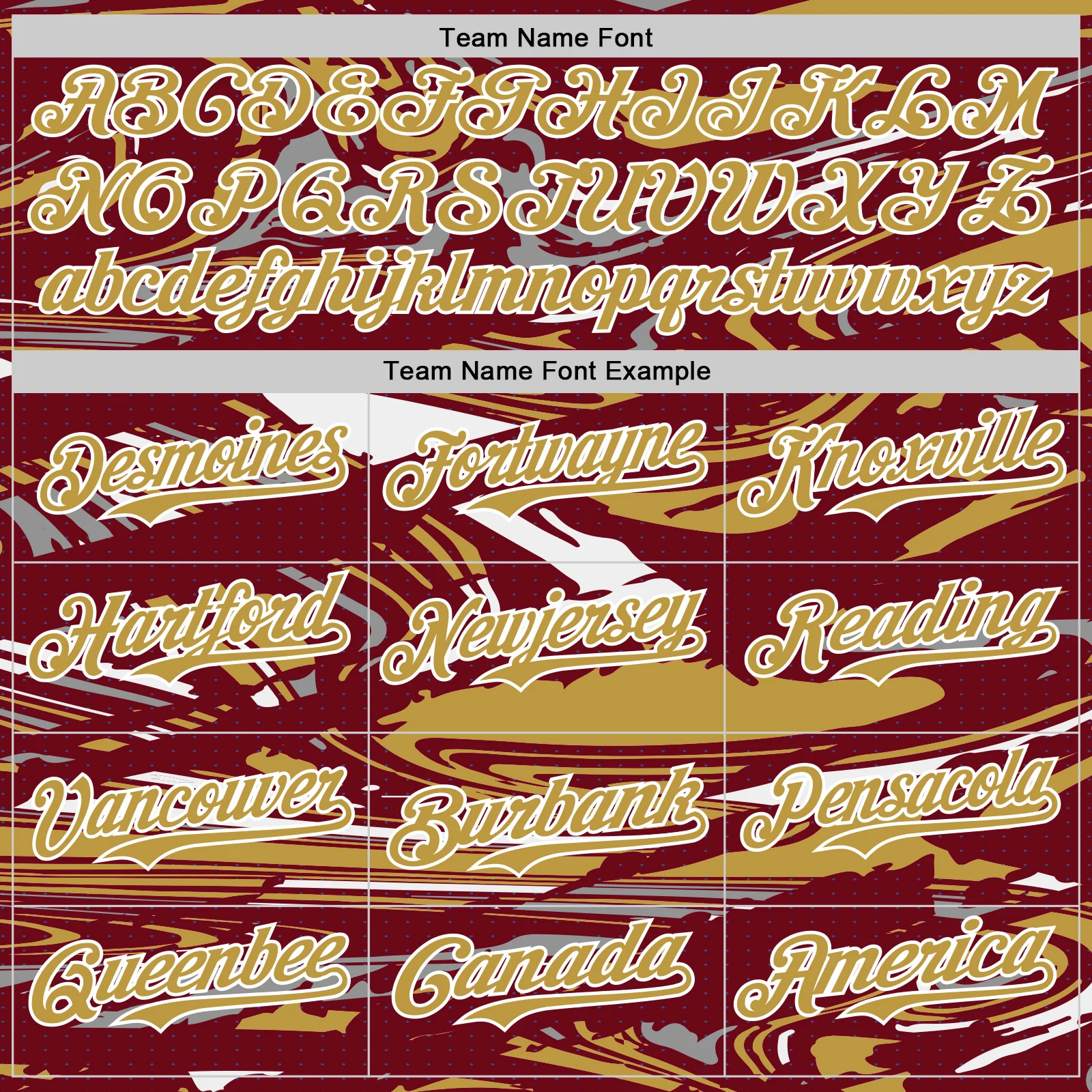 Custom Figure Old Gold Crimson Cream-White Fluid Pattern Bomber Full-Snap Varsity Letterman Hoodie Jacket - Image 5