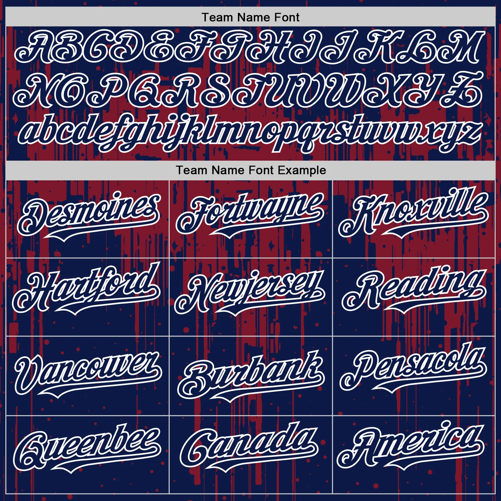 Custom Navy Crimson-White Dripping Splatter Bomber Full-Snap Varsity Letterman Hoodie Jacket - Image 5
