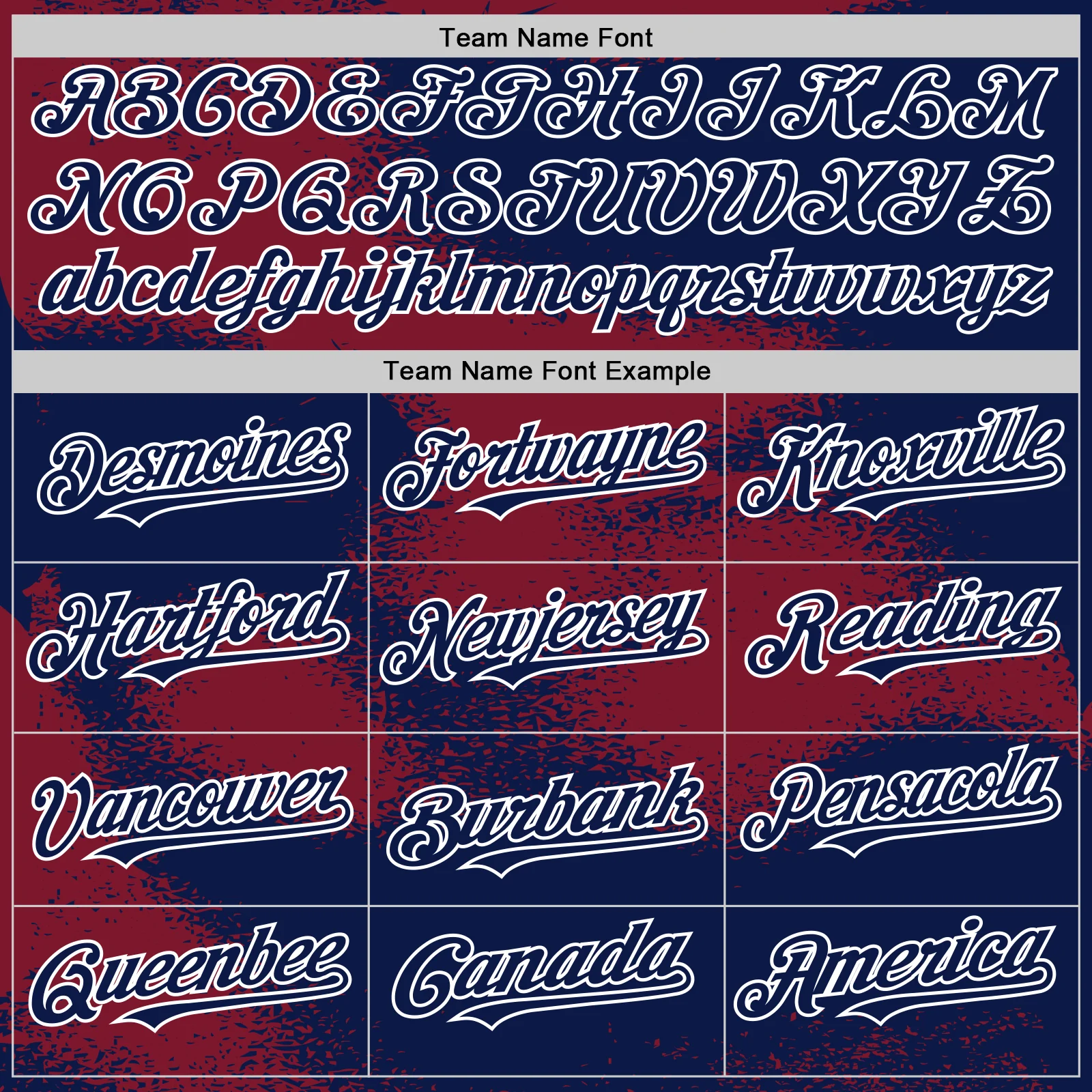 Custom Navy Crimson-White Abstract Color Blocks Fragment Pattern Bomber Full-Snap Varsity Letterman Hoodie Jacket - Image 5