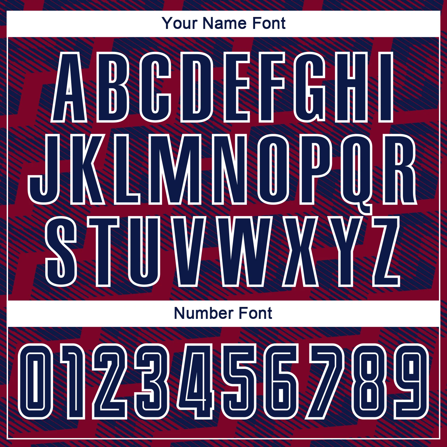 Custom Navy Crimson-White Line Sublimation Soccer Uniform Jersey - Image 6