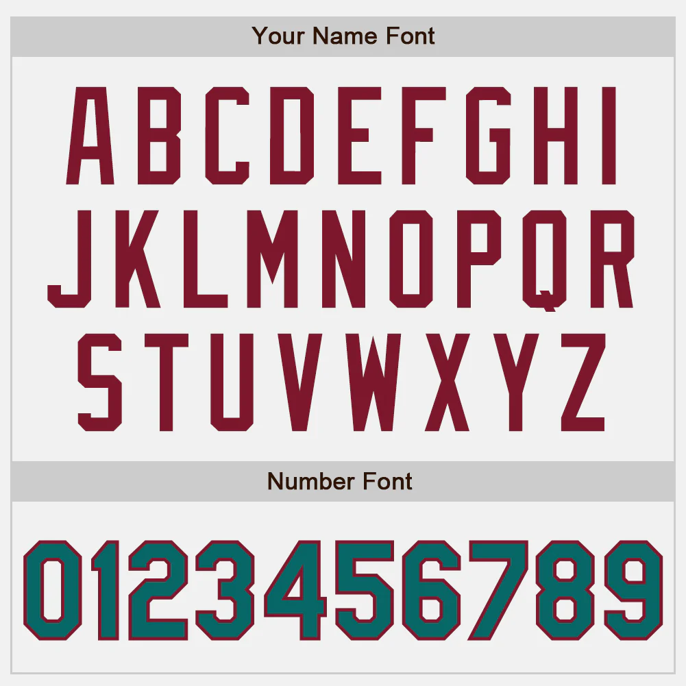 Custom White Teal-Crimson Authentic Two Tone Baseball Jersey - Image 5