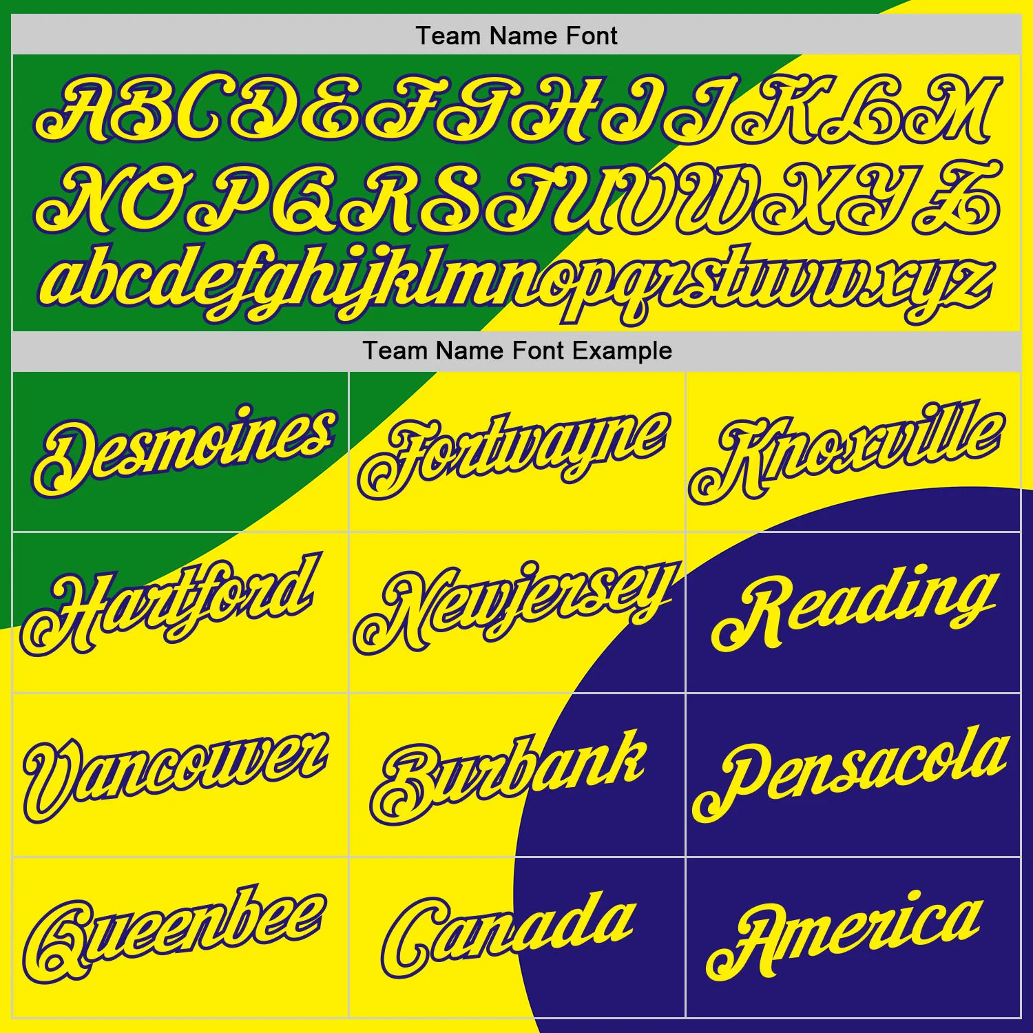 Custom Green Light Yellow-Dark Purple Brazil Color Blocks Soccer Jersey Performance T-Shirt - Image 3