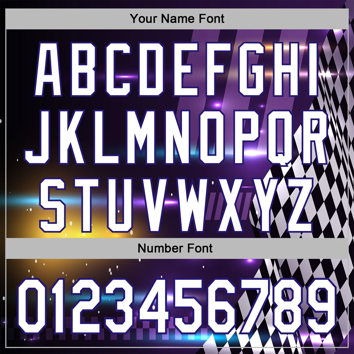 Custom Purple White Dark Purple-Black 3D Pattern Design Formula Auto Car Racing Motorsport Sports Pullover Sweatshirt Hoodie - Image 4