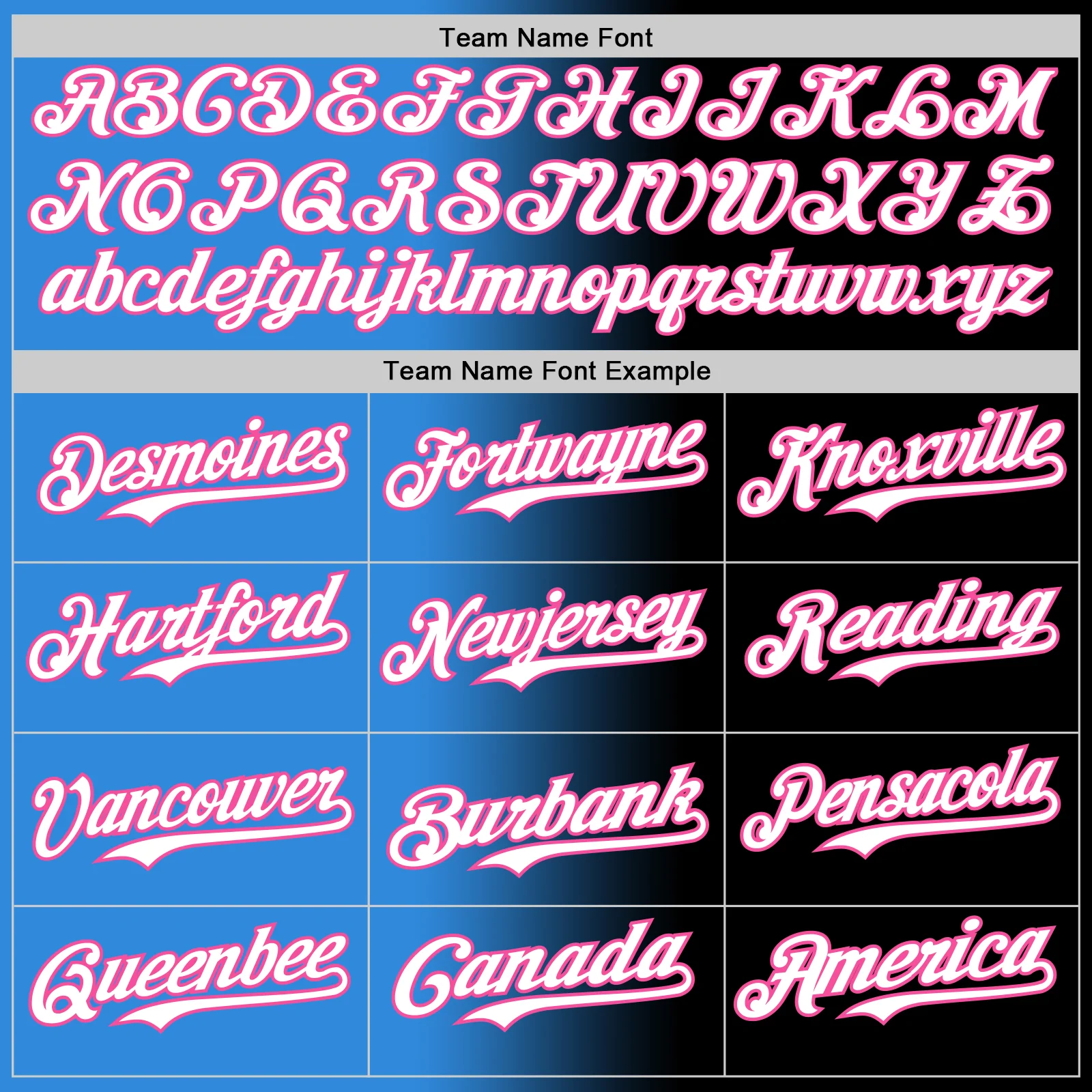 Custom Black White Electric Blue-Pink Authentic Gradient Fashion Baseball Jersey - Image 4