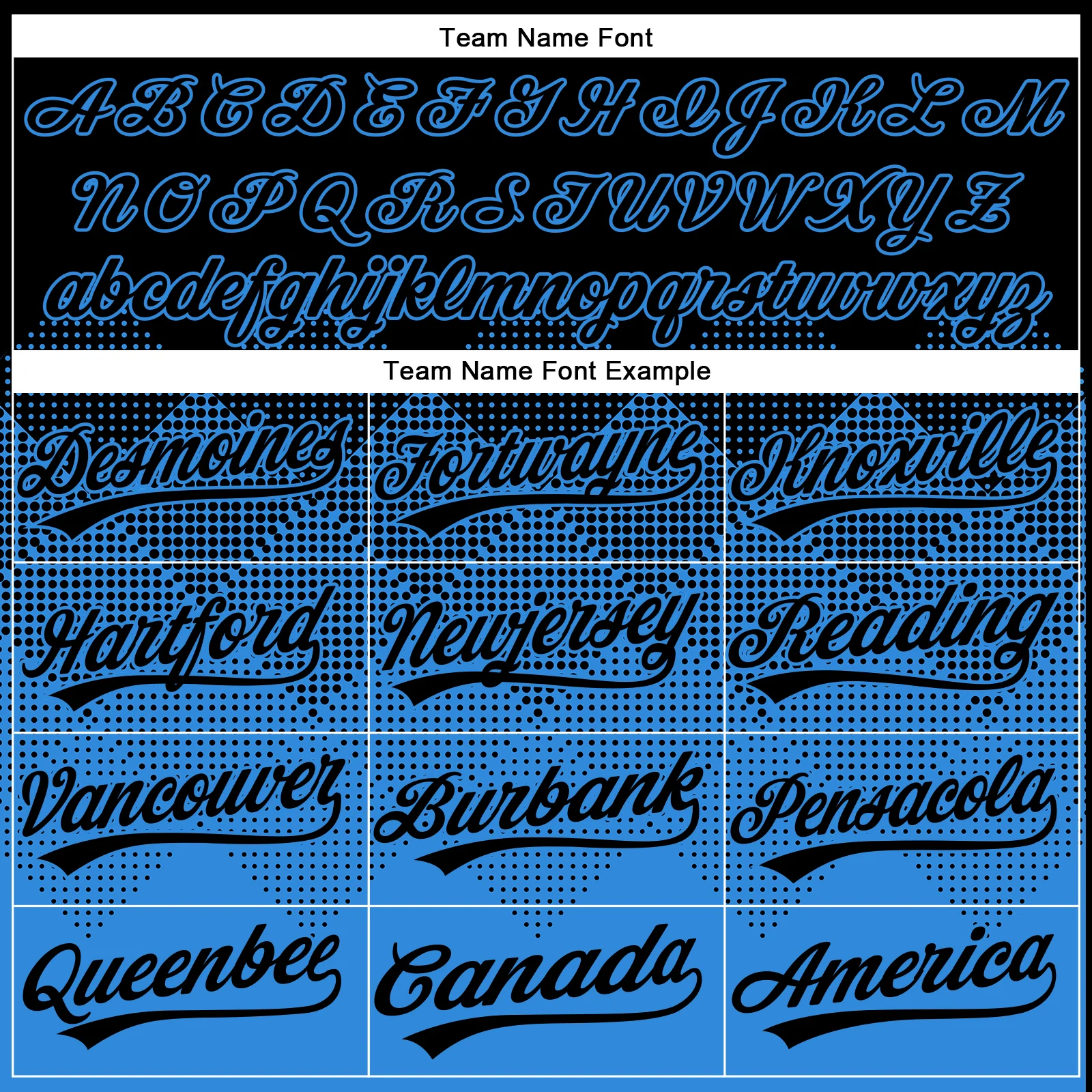 Custom Black Electric Blue 3D Gradient Square Shape Two-Button Unisex Softball Jersey - Image 4