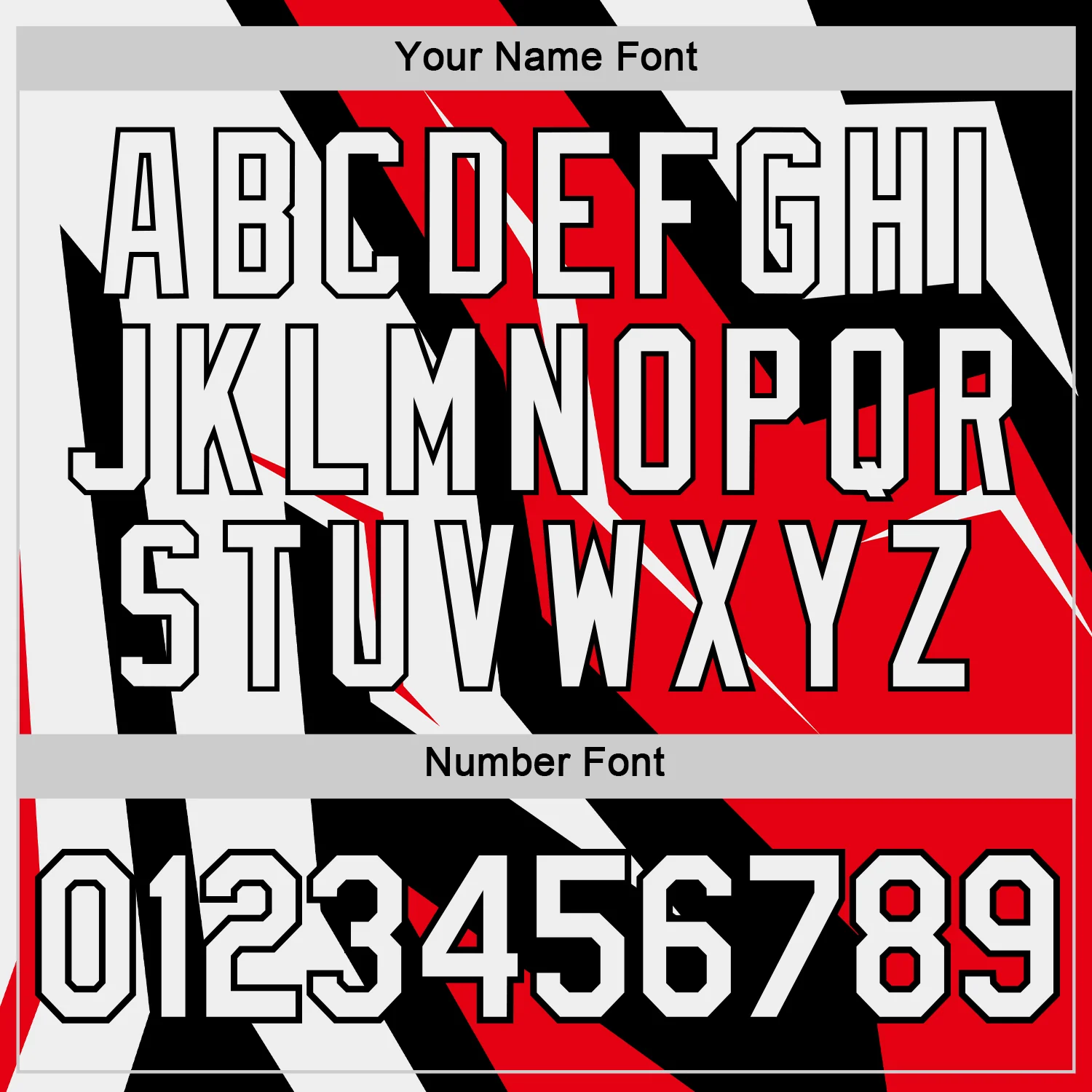 Custom Black White-Fire Red 3D Esports Performance T-Shirt - Image 4