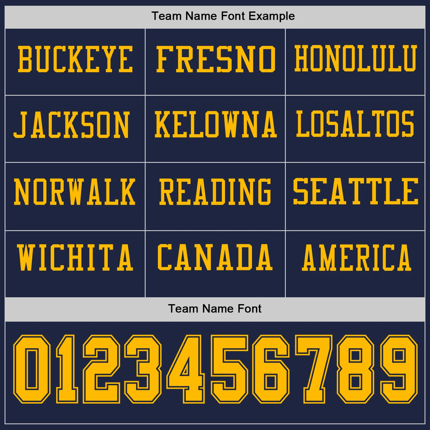 Custom Navy Gold Long Sleeve Authentic Football Jersey - Image 3