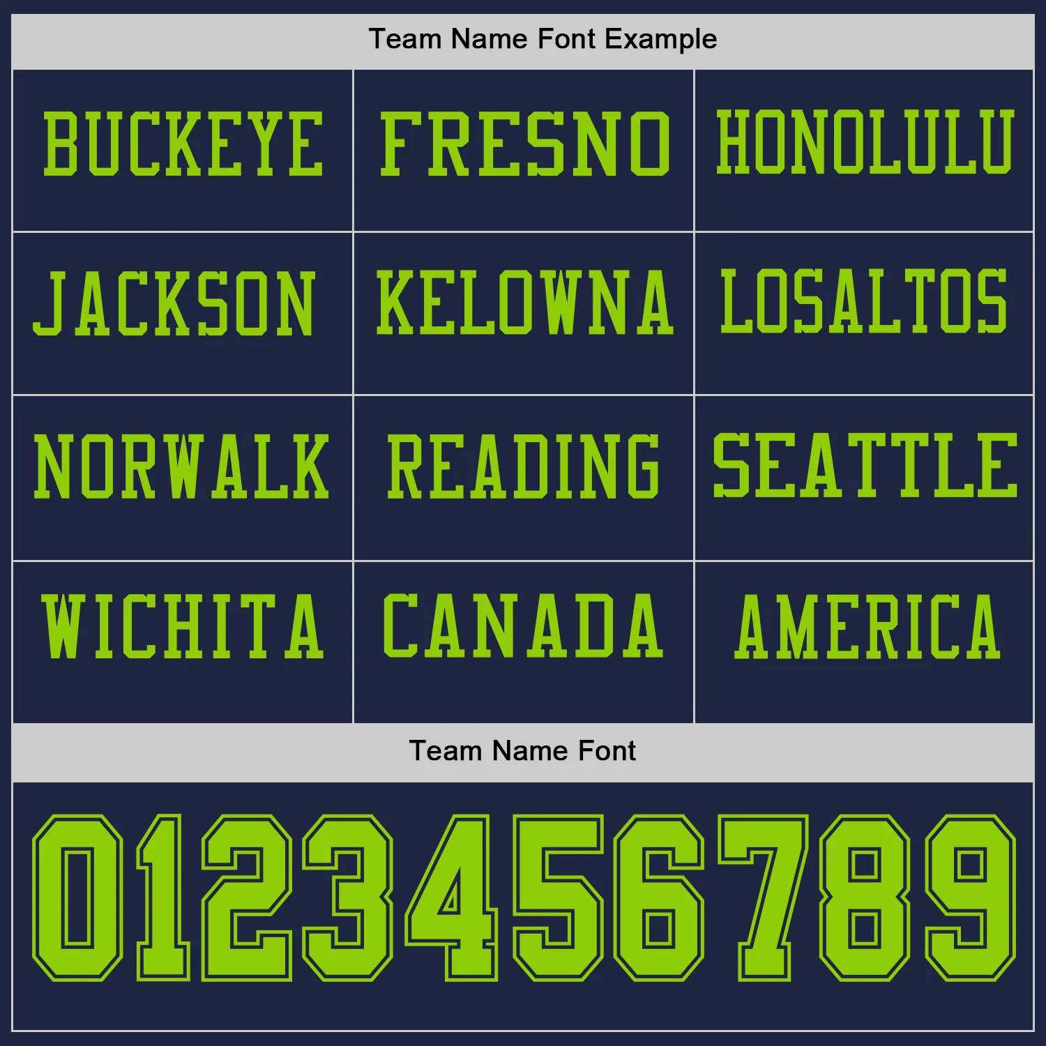Custom Navy Neon Green Long Sleeve Authentic Football Jersey - Image 3