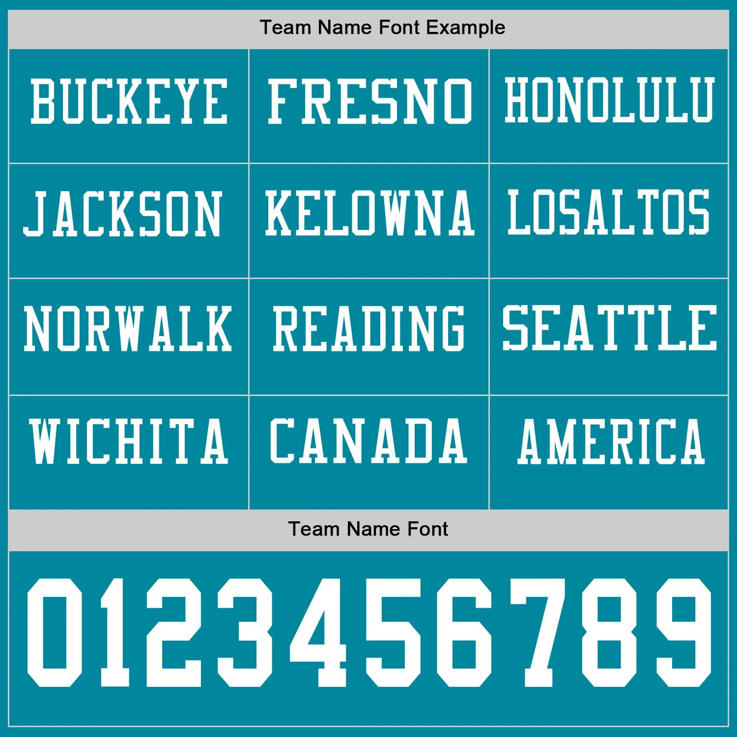 Custom Teal White Long Sleeve Authentic Football Jersey - Image 3