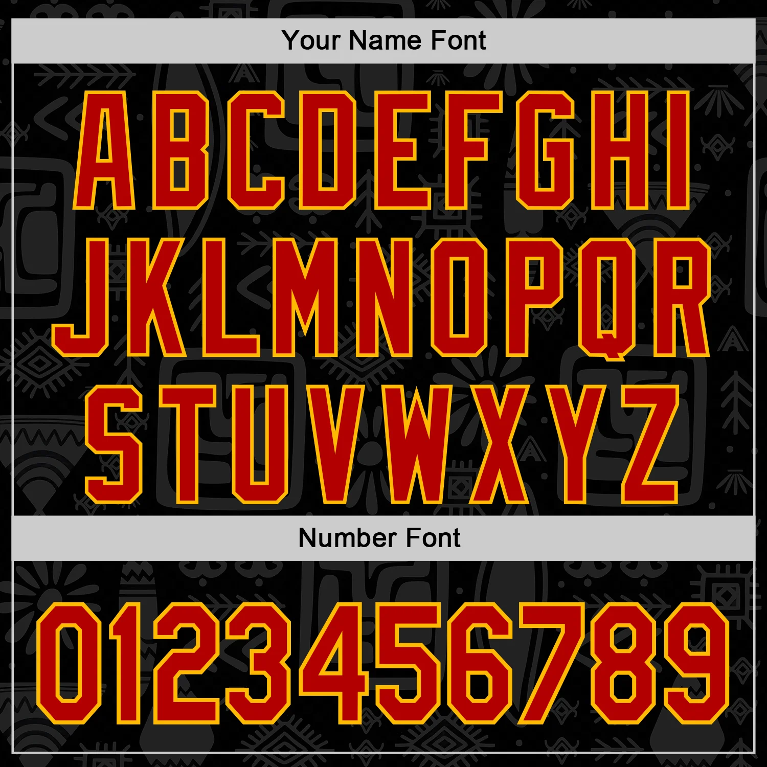 Custom Black Red Gold-Green Black History Month Africa Tribal Authentic Baseball Jersey - Image 5