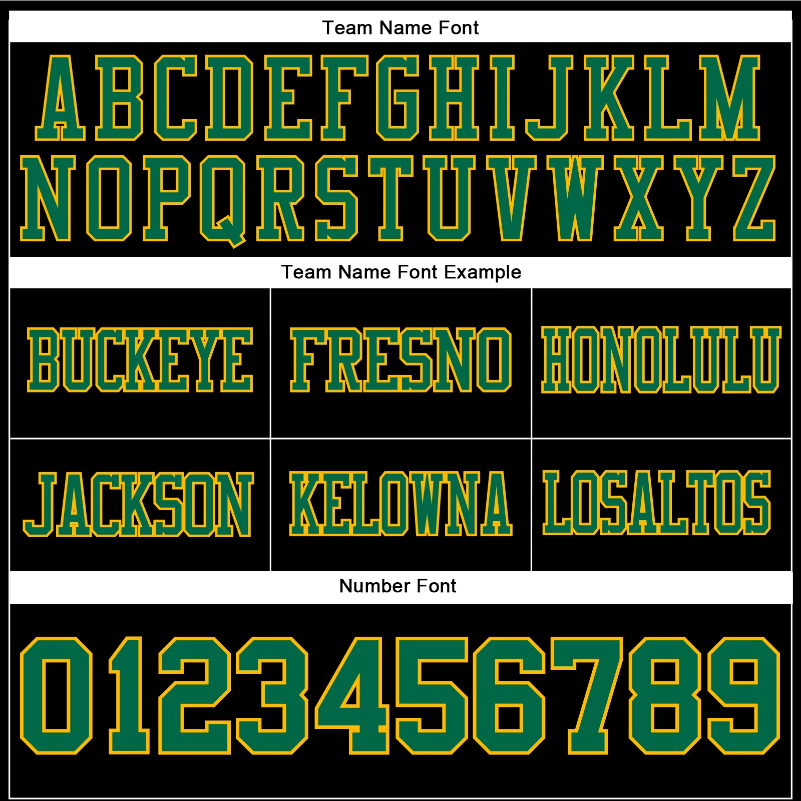 Custom Black Kelly Green-Gold Authentic Football Jersey - Image 4