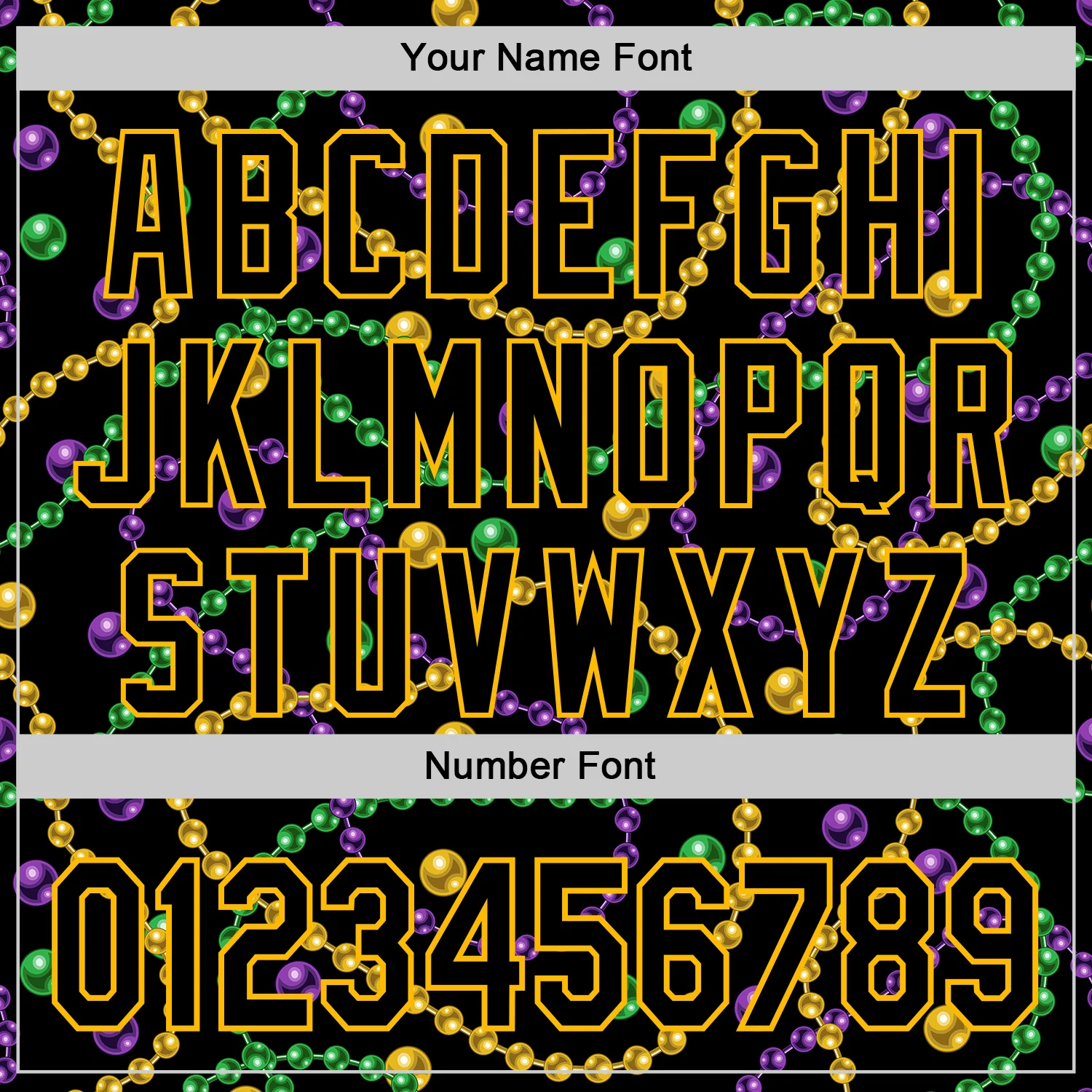 Custom Black Gold 3D Pattern Design Mardi Gras Shrove Tuesday Authentic Baseball Jersey - Image 5