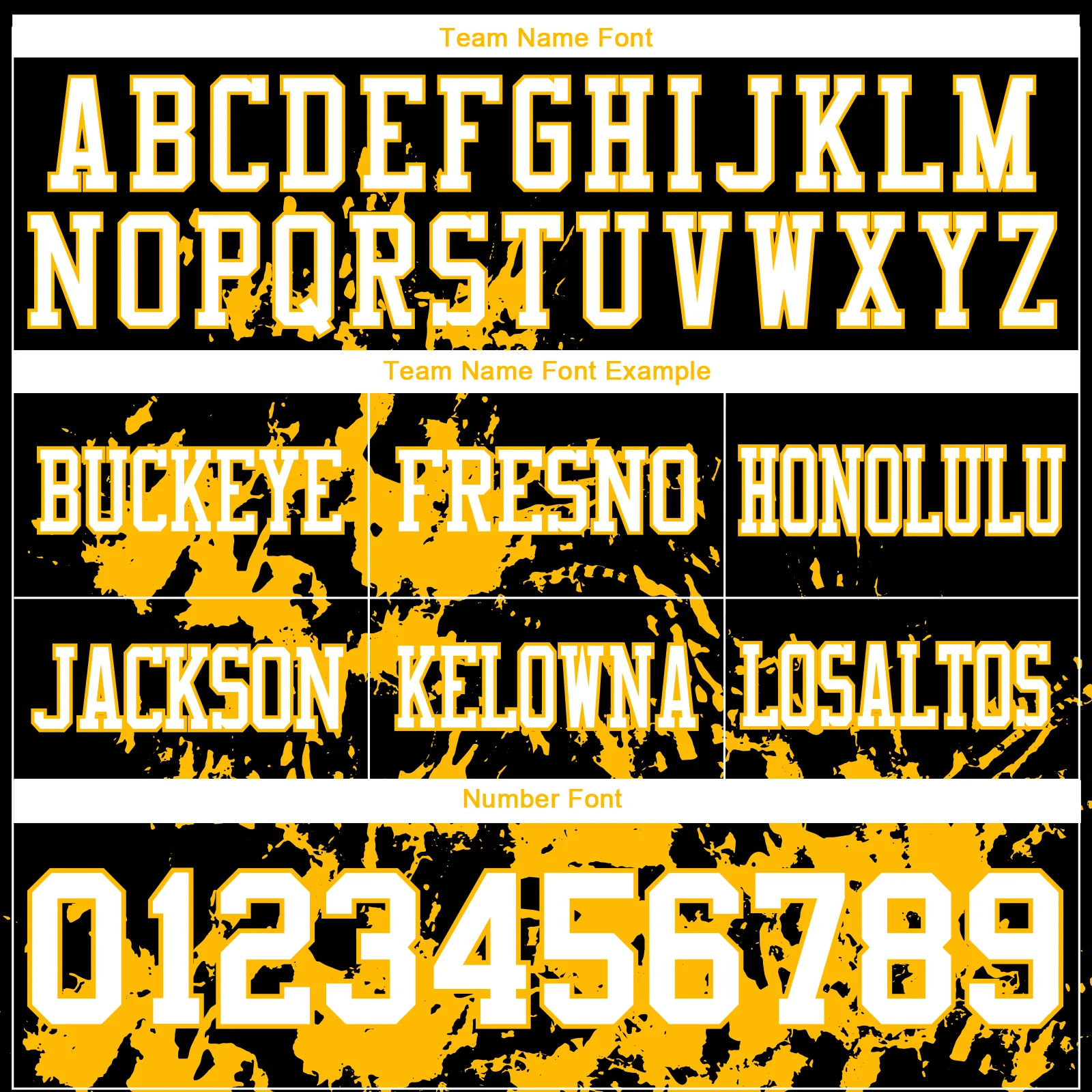 Custom Black White-Gold 3D Pattern Splash Authentic Football Jersey - Image 3