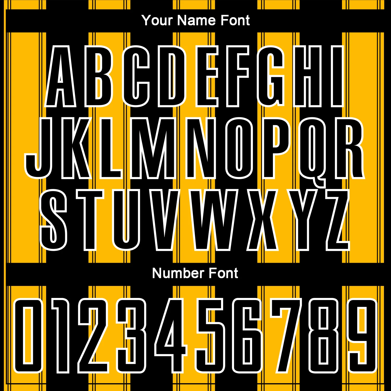 Custom Black Gold-White Line Sublimation Soccer Uniform Jersey - Image 6
