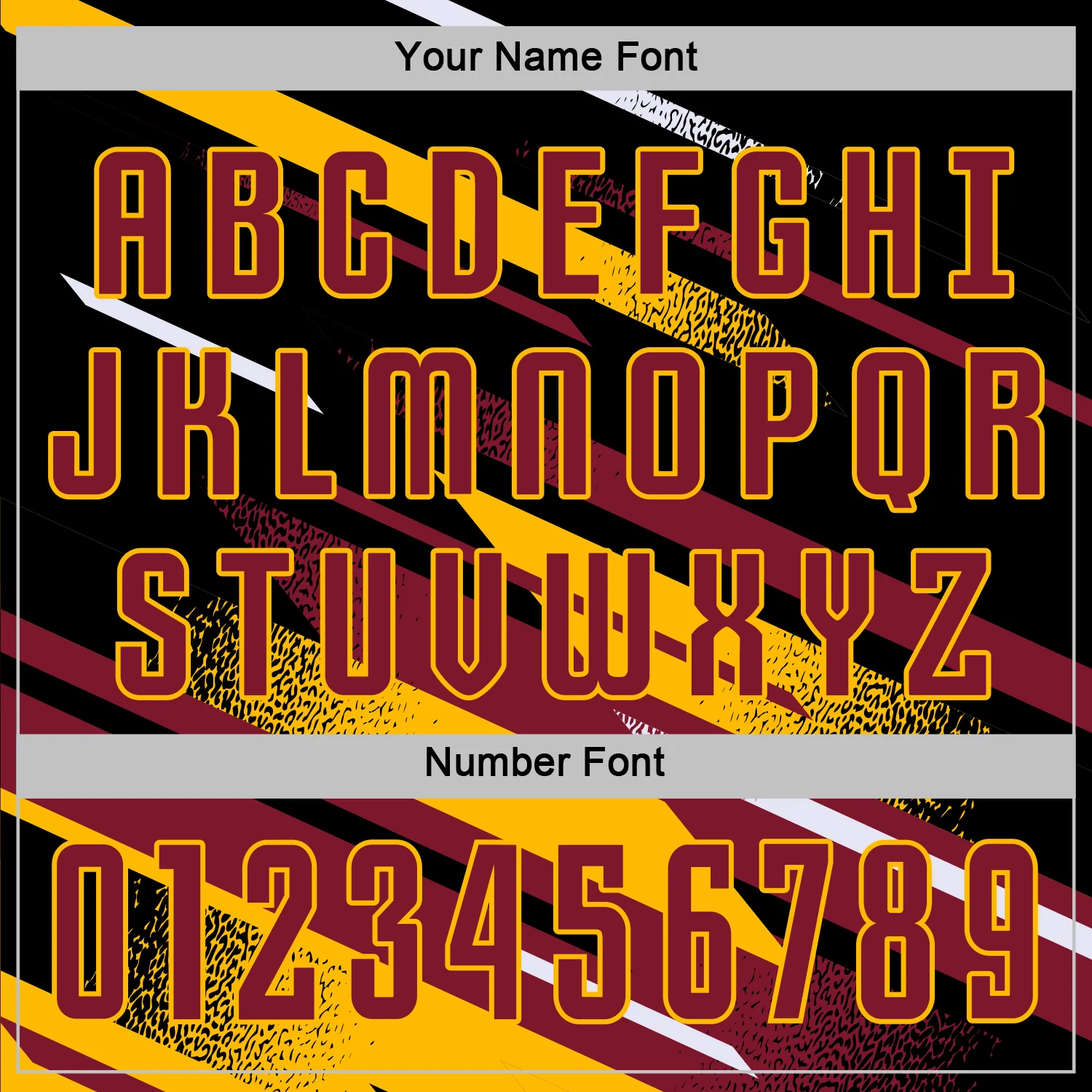Custom Black Crimson Gold-White Grunge Stripe And Grainy Sports Sublimation Soccer Uniform Jersey - Image 6