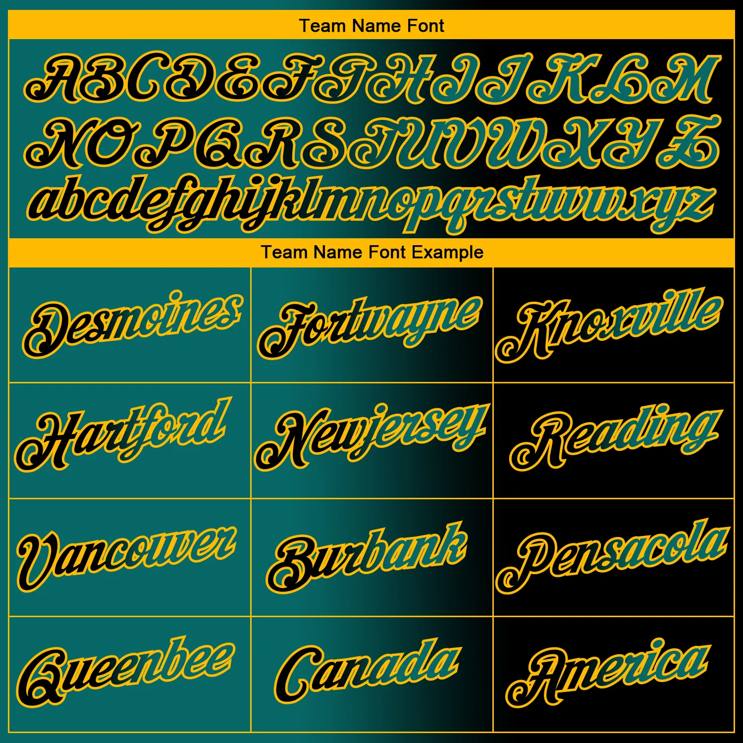 Custom Black Teal-Gold Gradient Fashion Performance T-Shirt - Image 3