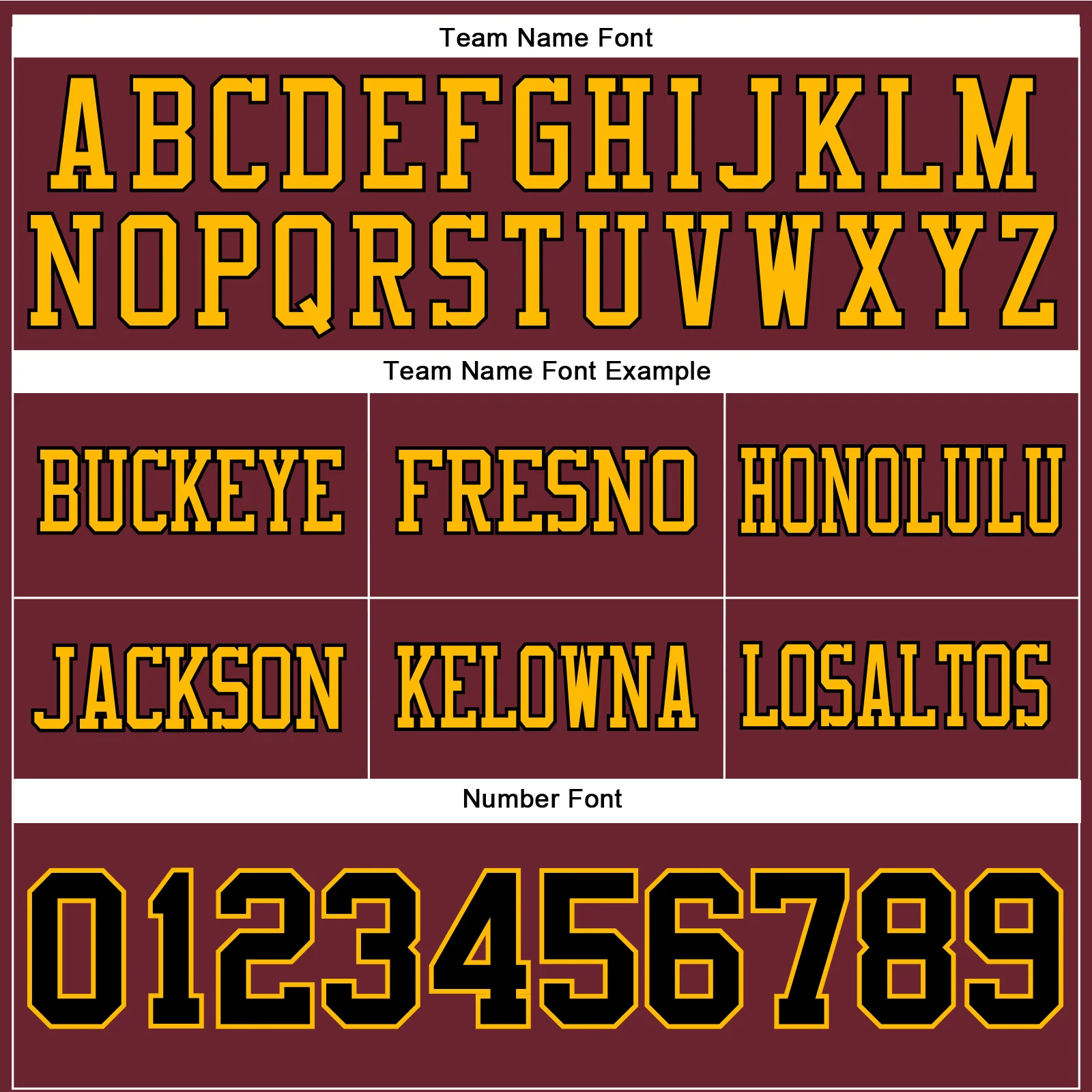 Custom Burgundy Black-Gold Authentic Football Jersey - Image 4