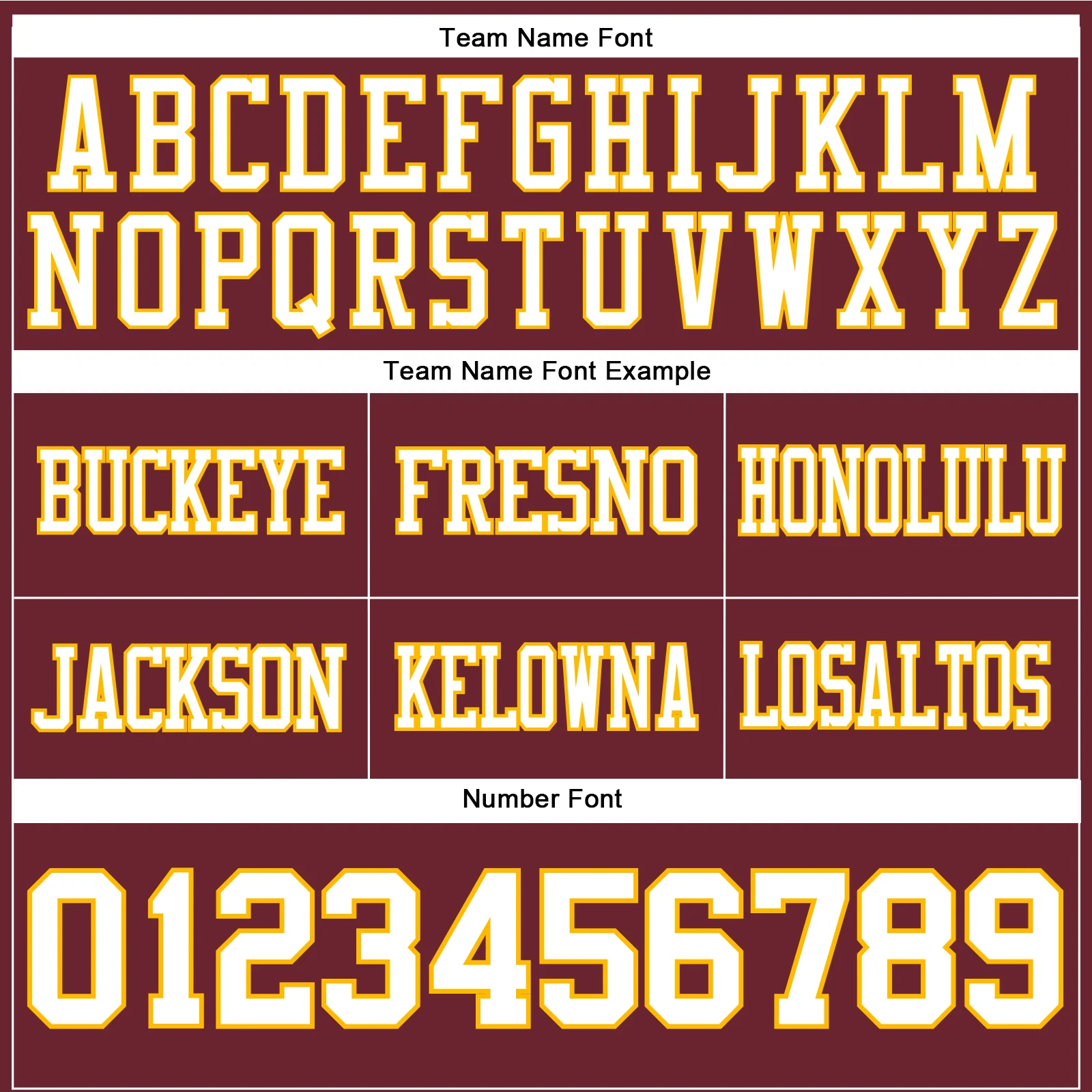 Custom Burgundy White-Gold Authentic Football Jersey - Image 4