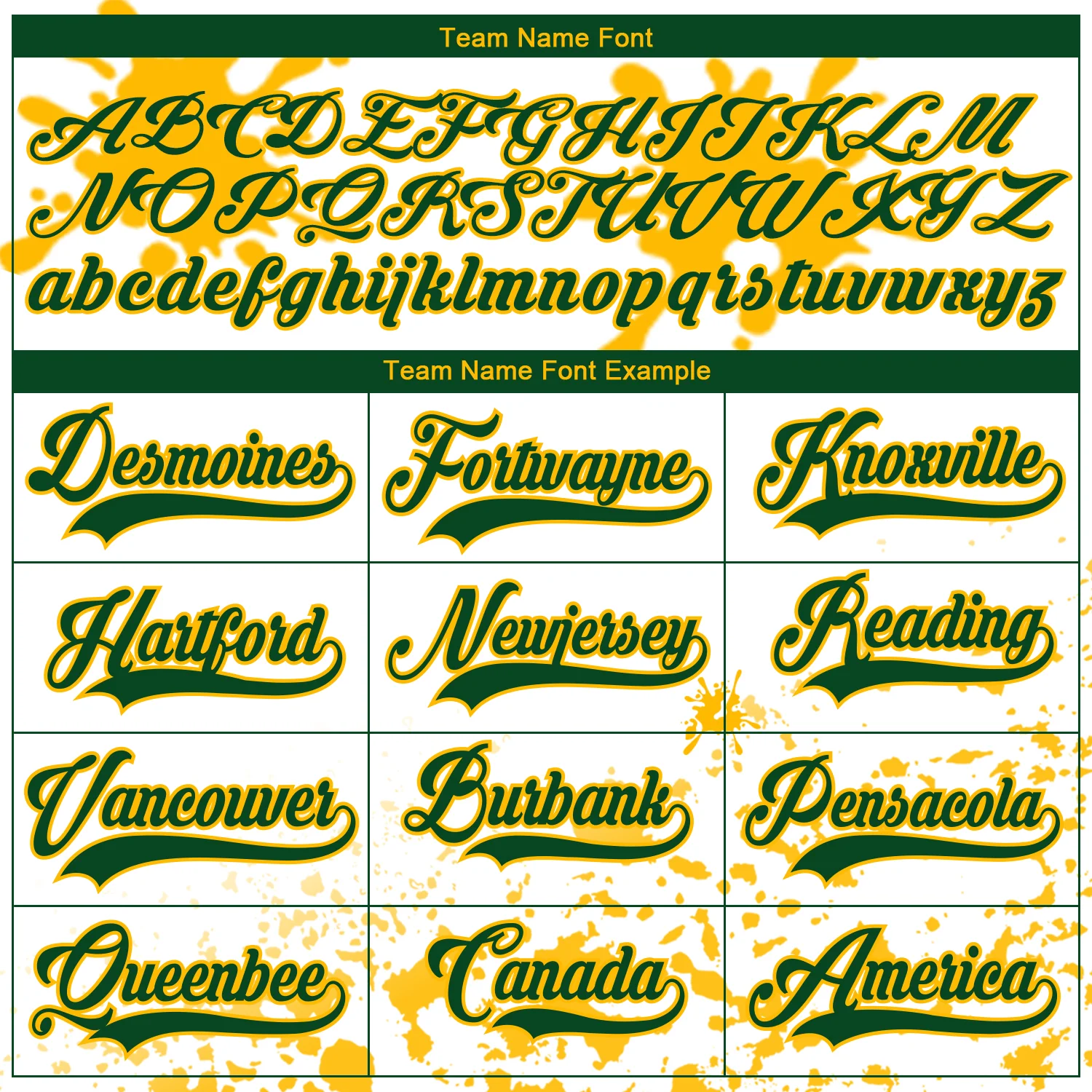 Custom Camo Green Gold-White Splash Hockey Lace Neck Jersey - Image 4