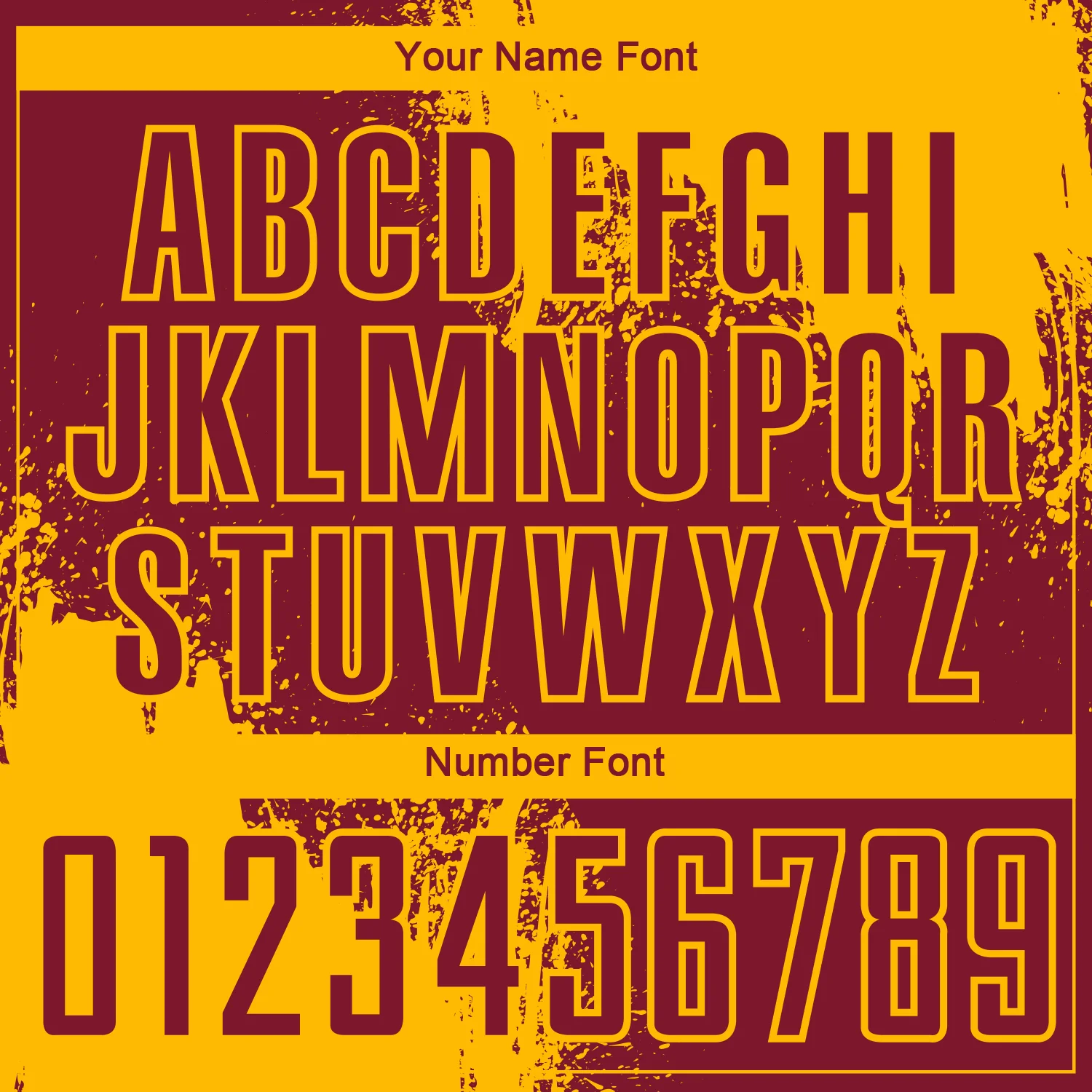 Custom Crimson Gold Abstract Brush Stroke Sports Sublimation Soccer Uniform Jersey - Image 6