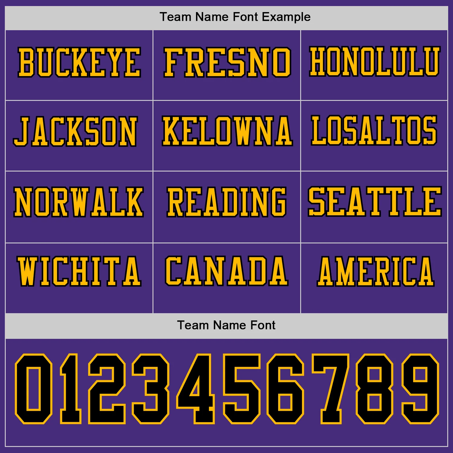 Custom Purple Black-Gold Long Sleeve Authentic Football Jersey - Image 3
