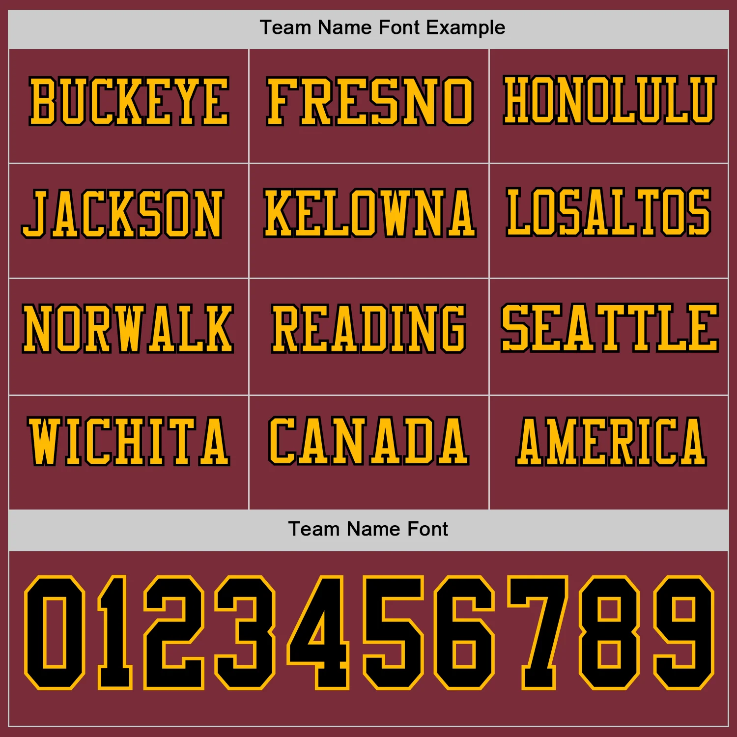 Custom Burgundy Black-Gold Long Sleeve Authentic Football Jersey - Image 3