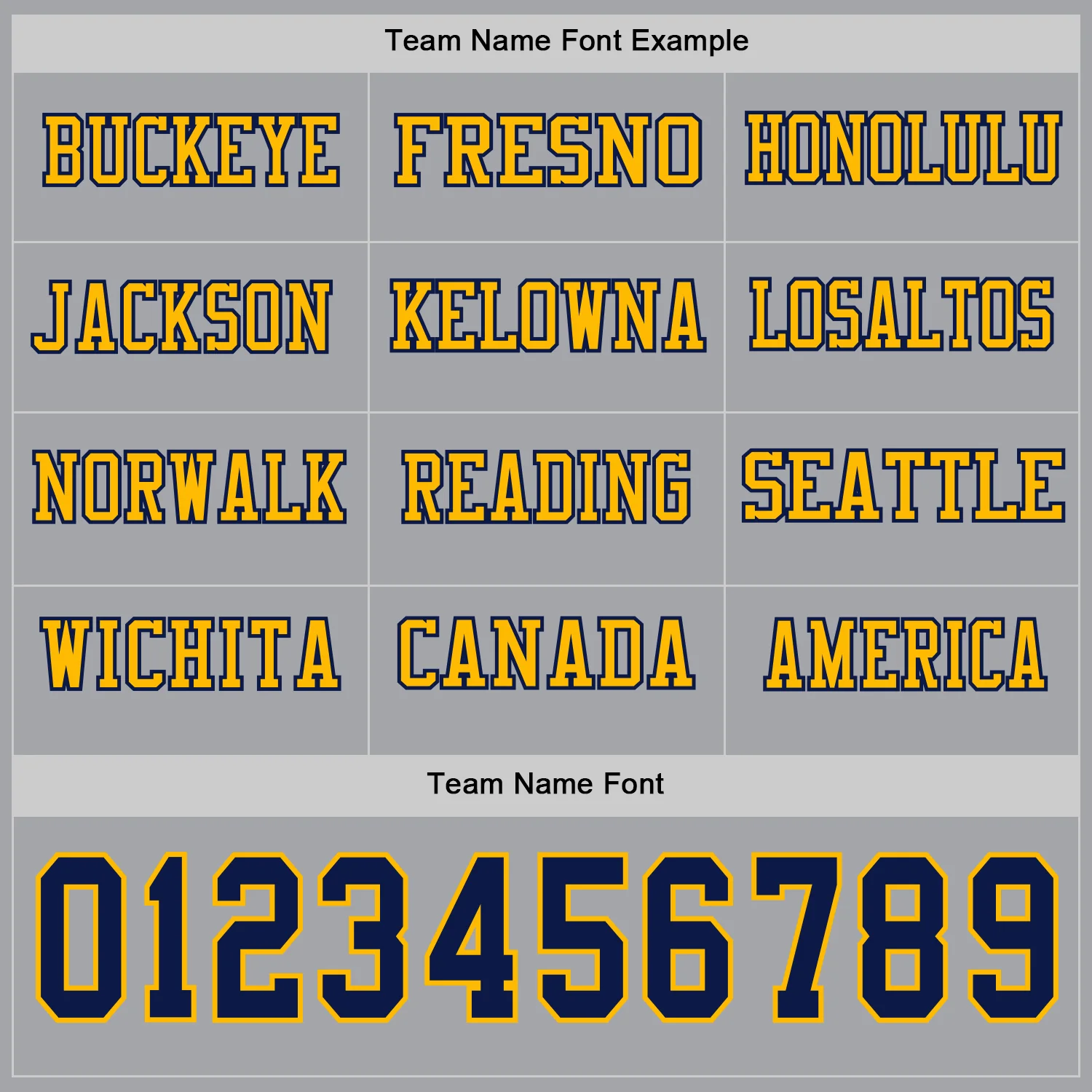 Custom Gray Navy-Gold Long Sleeve Authentic Football Jersey - Image 3