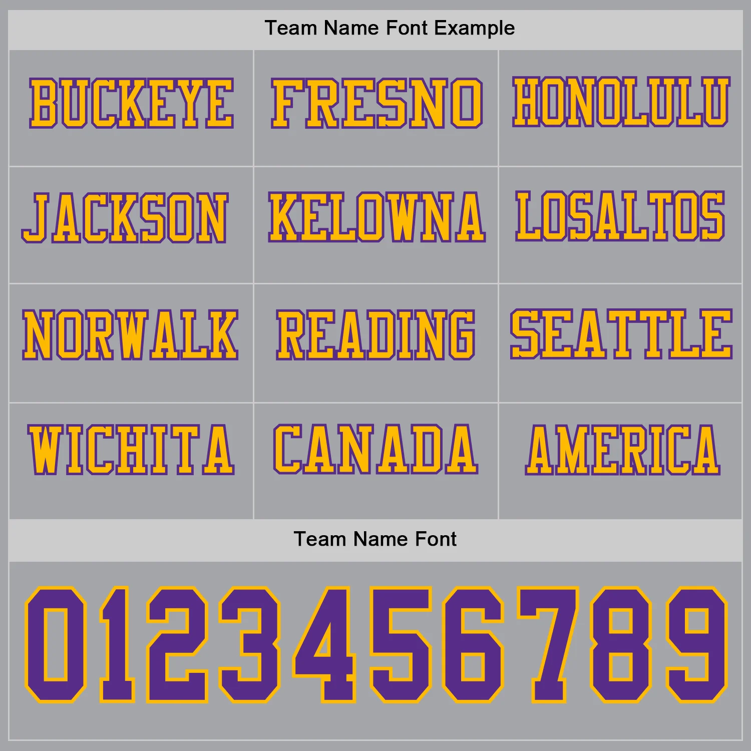 Custom Gray Purple-Gold Long Sleeve Authentic Football Jersey - Image 3