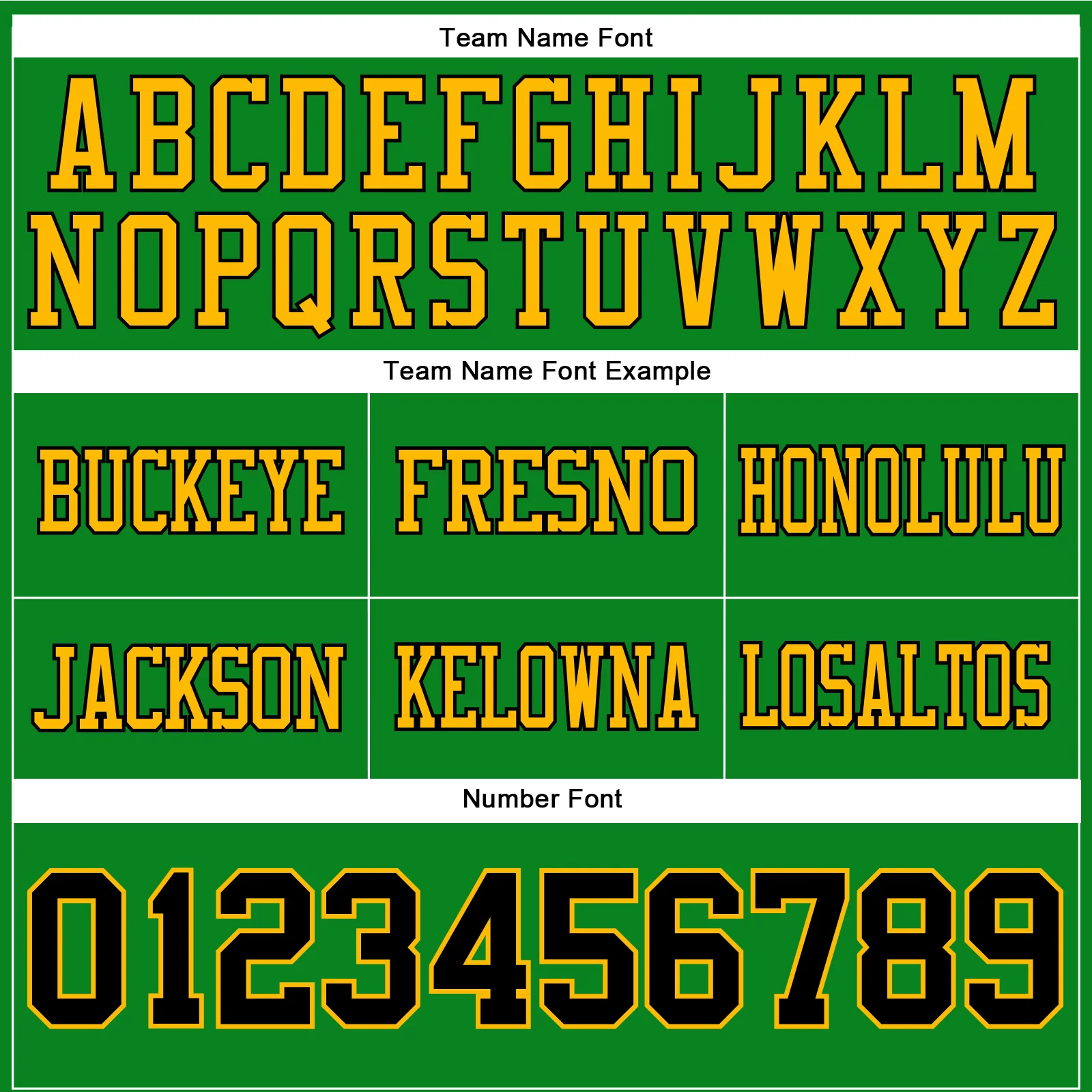 Custom Grass Green Black-Gold Authentic Football Jersey - Image 4
