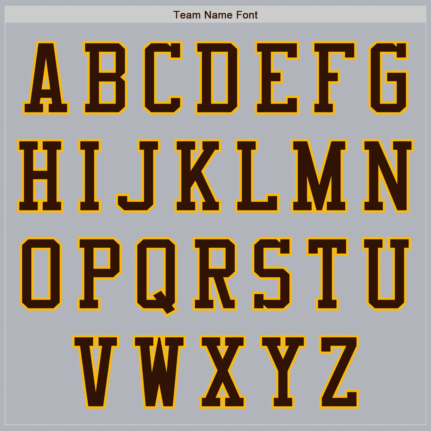 Custom Gray Brown-Gold Authentic Baseball Jersey - Image 3