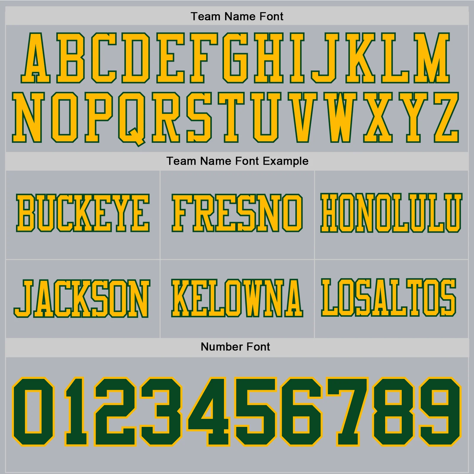 Custom Gray Green-Gold Authentic Football Jersey - Image 4