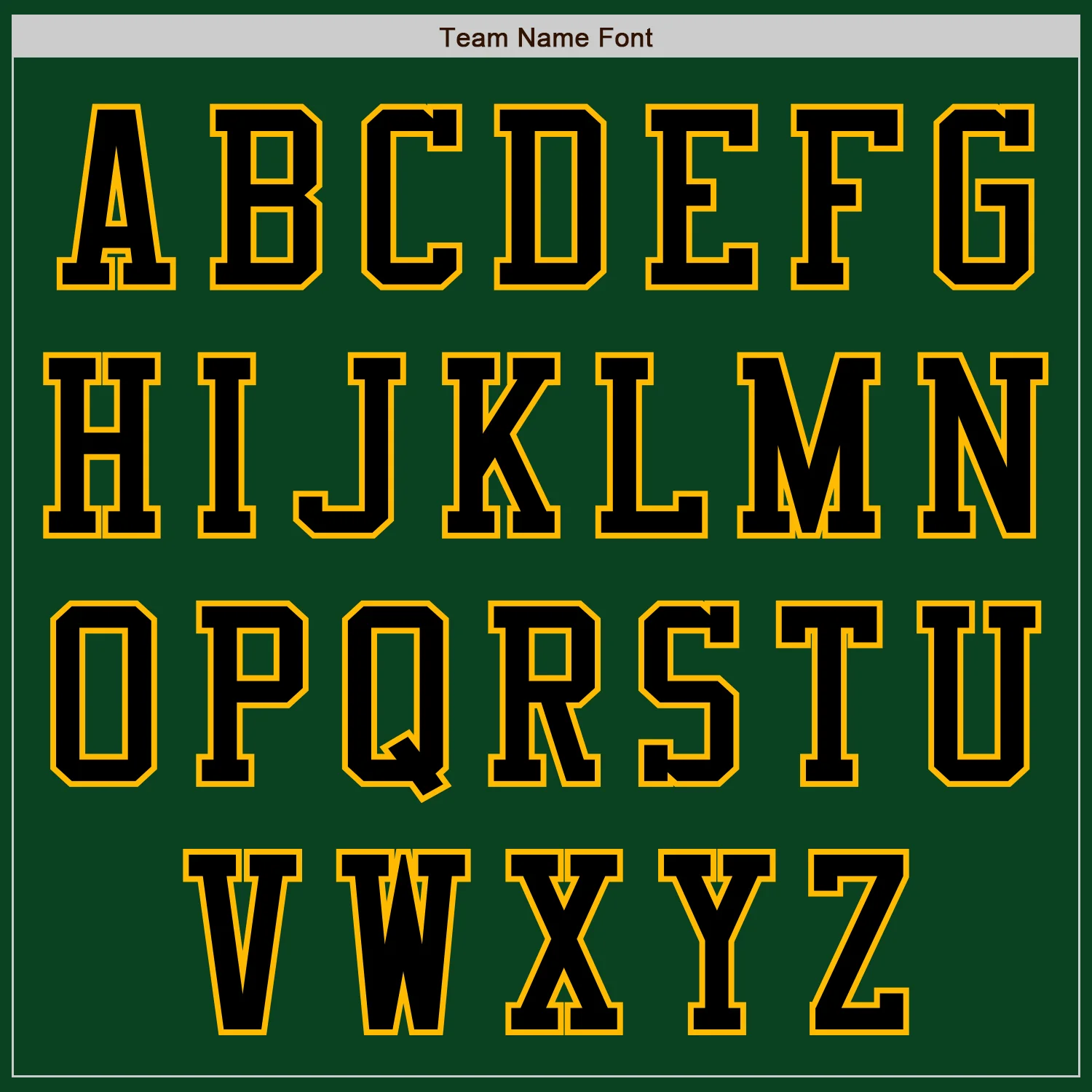 Custom Green Black-Gold Authentic Baseball Jersey - Image 7
