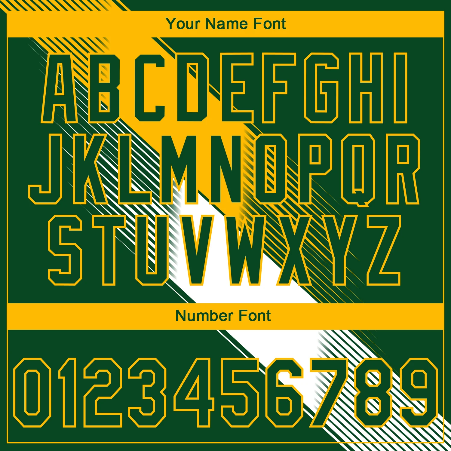 Custom Stitched Green Gold-White E-sports Pattern Pullover Sweatshirt Hoodie - Image 6