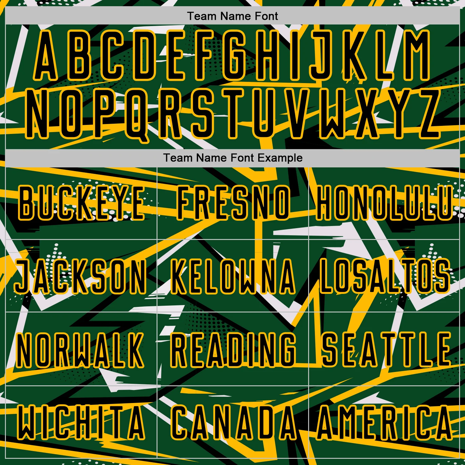 Custom Green Black Gold-White Abstract Geometric Stripes Sports Sublimation Soccer Uniform Jersey - Image 5
