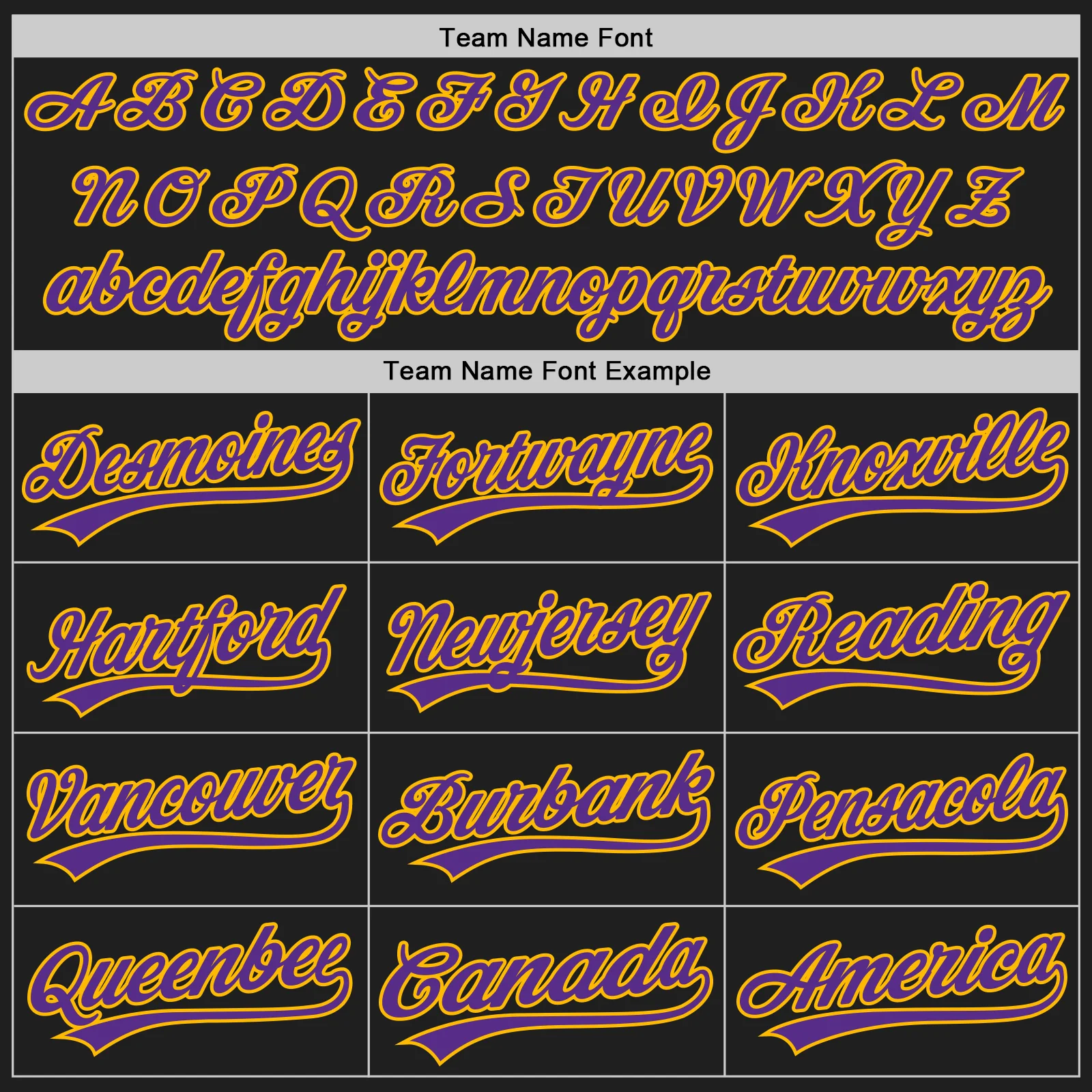 Custom Stitched Black Purple-Gold Baseball Pullover Sweatshirt Hoodie - Image 3