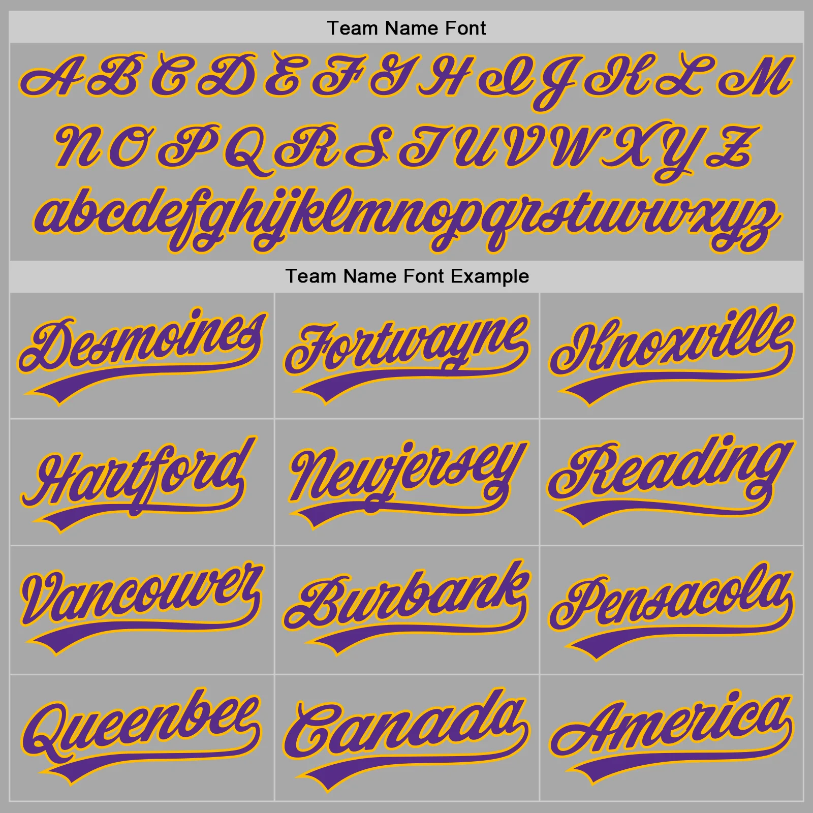 Custom Stitched Gray Purple-Gold Baseball Pullover Sweatshirt Hoodie - Image 3