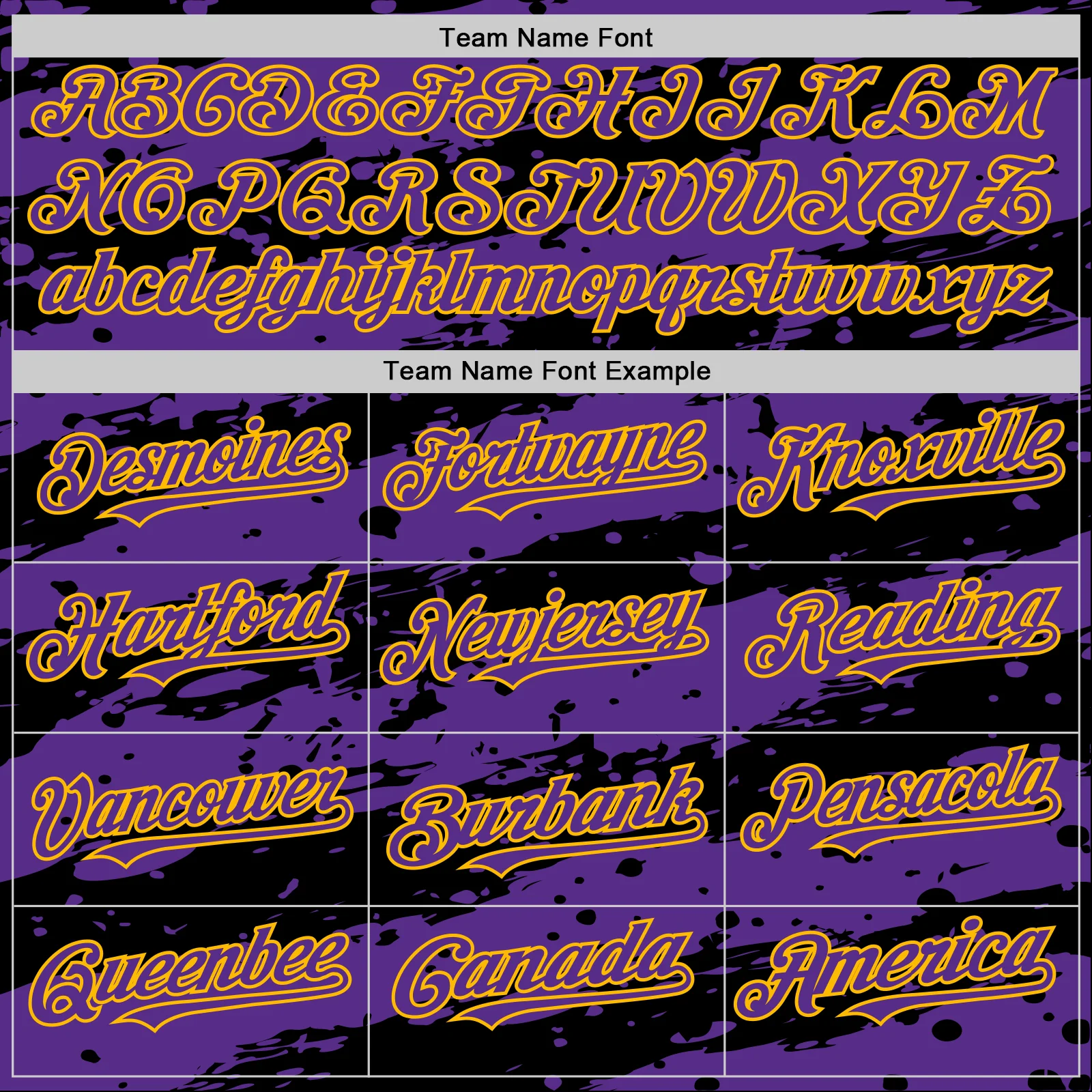 Custom Black Purple-Gold Splash 3D Pattern Design Bomber Full-Snap Varsity Letterman Hoodie Jacket - Image 5