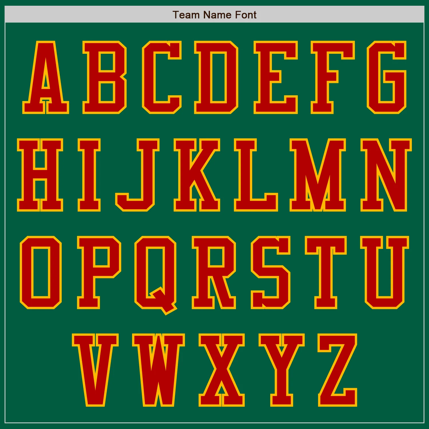 Custom Kelly Green Red-Gold Authentic Baseball Jersey - Image 7