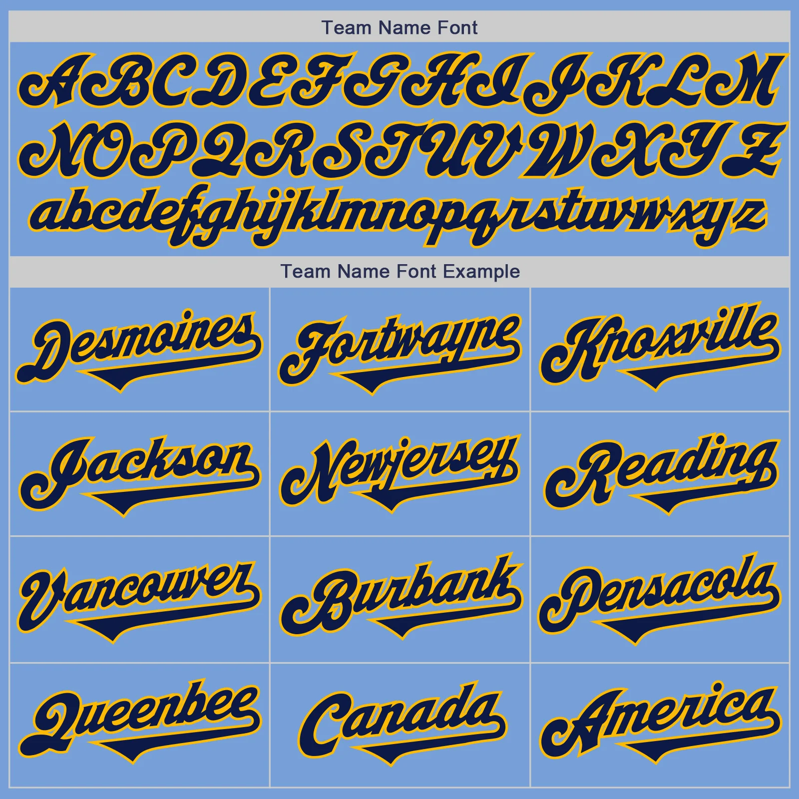 Custom Light Blue Navy-Gold Authentic Two Tone Baseball Jersey - Image 4